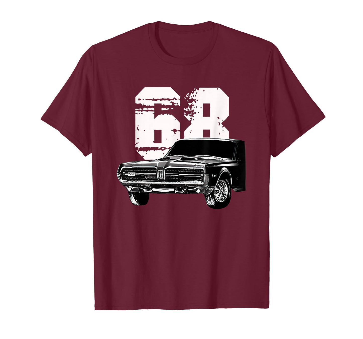 1968 68 Mercury classic Cougar Vinatge cars T-Shirt