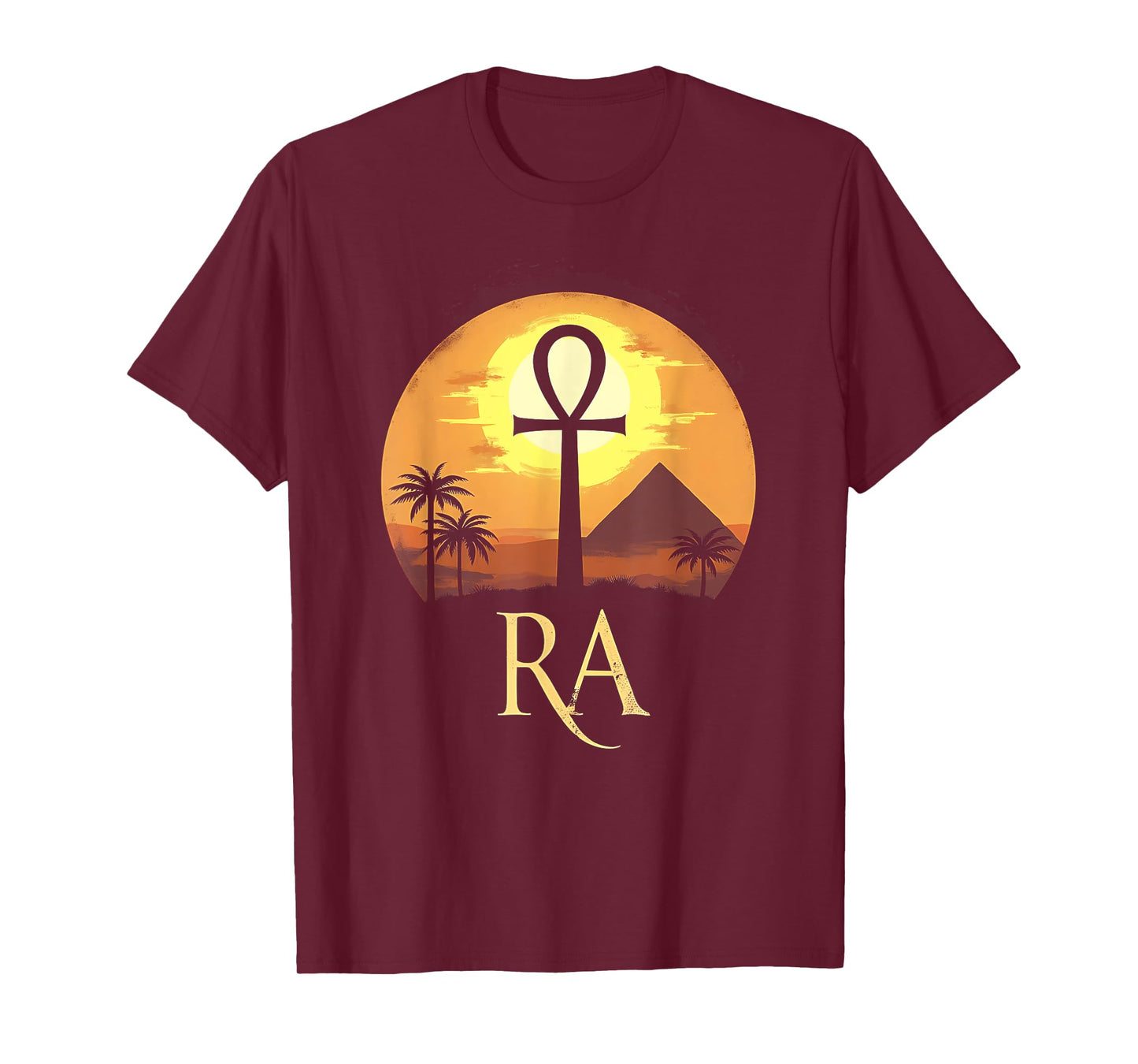 Ra Egyptian Sun God Ankh of Ra T-Shirt