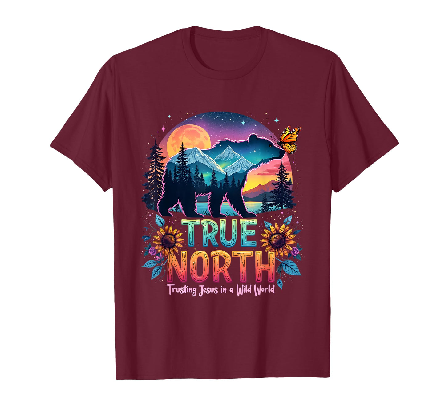 True North VBS 2025 Trusting Jesus Christian Camp T-Shirt