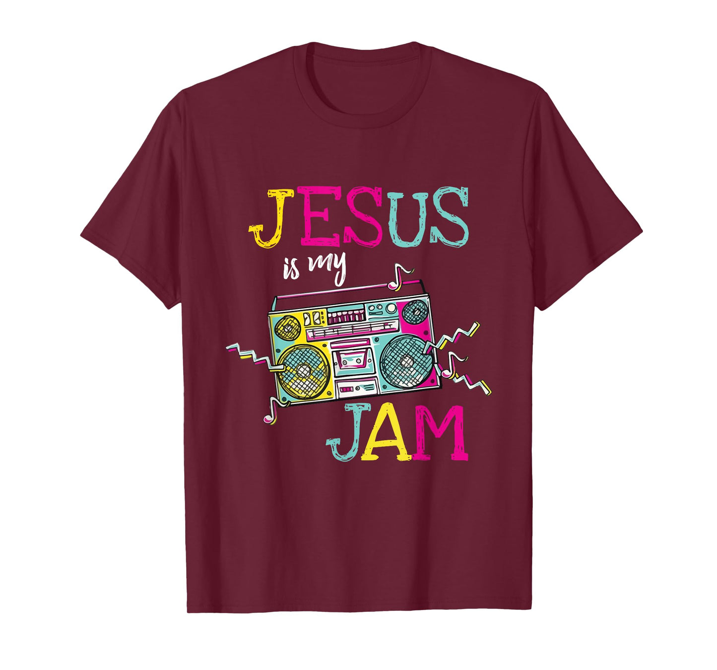 Jesus Is My Jam - Christian Faith Religion Music Lover T-Shirt