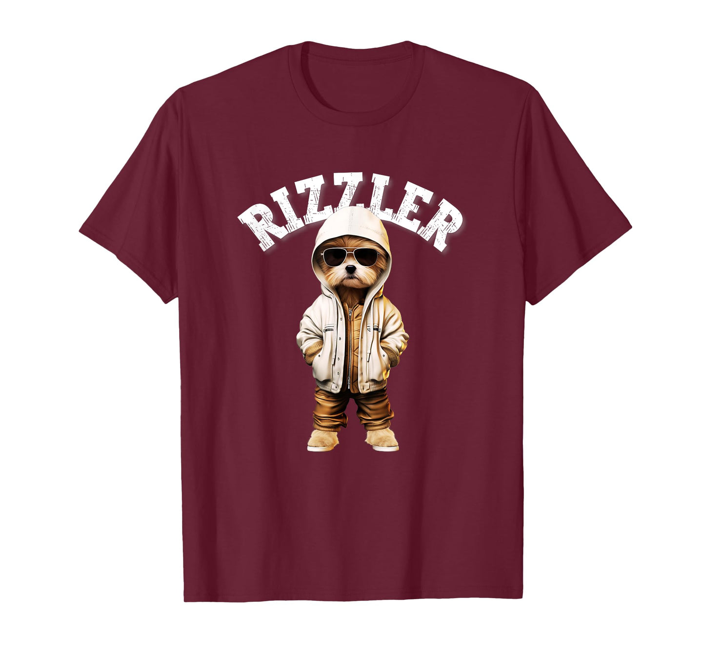 Rizzler Dog Funny W Rizz Meme Rizzler With The Rizz Teen T-Shirt for Men Women Kids