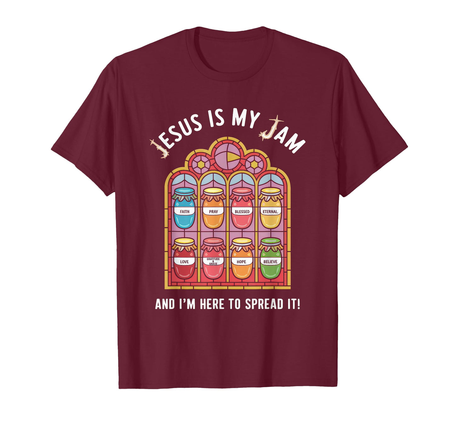 Jesus is My Jam Tshirt Men Women Christian Bible Verse T-Shirt