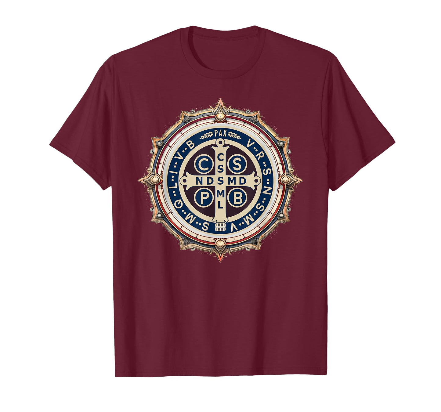Catholic Saint Benedict Medal T-Shirt