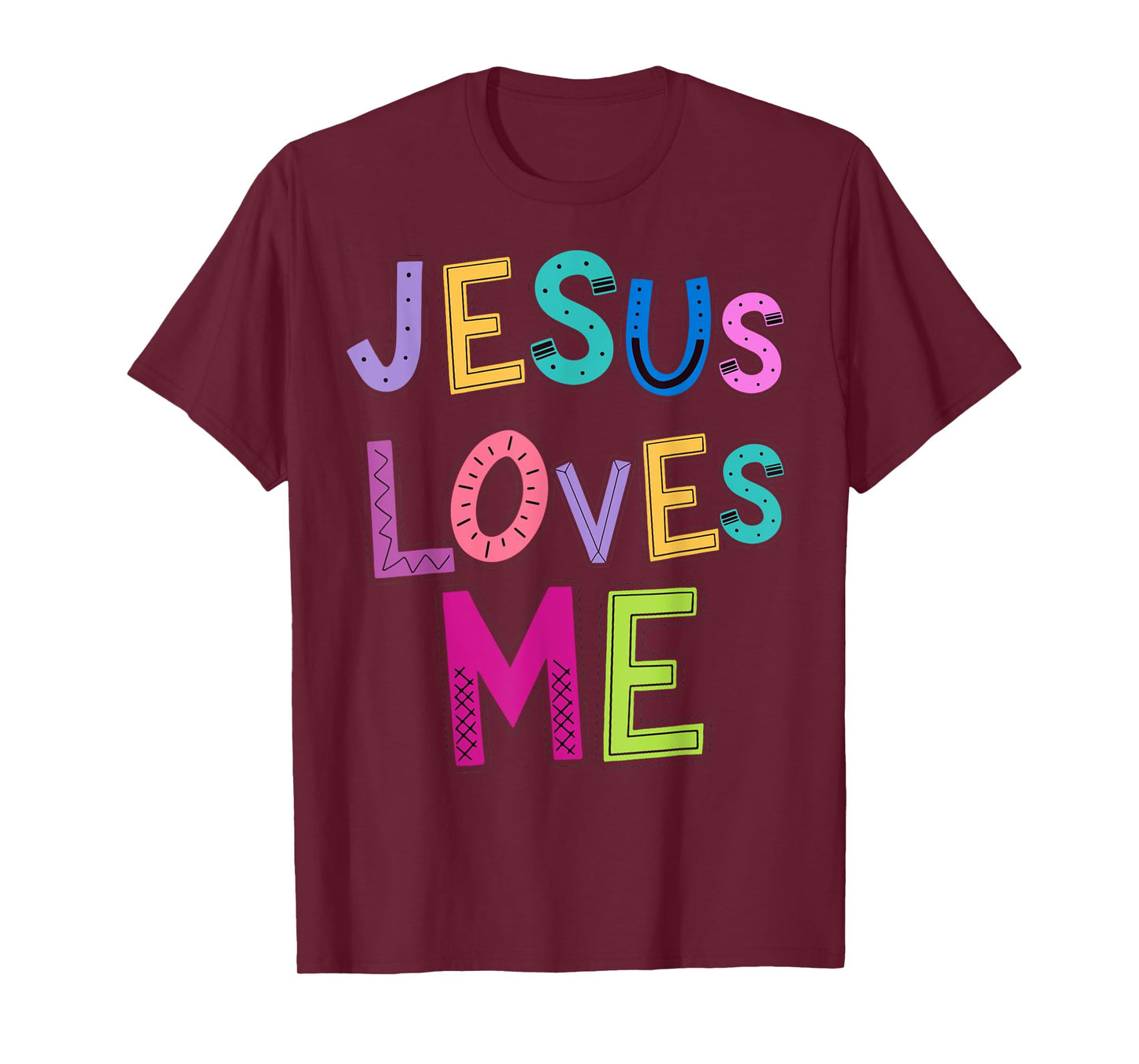 Jesus Loves Me Religious Christian Catholic Church Prayer T-Shirt