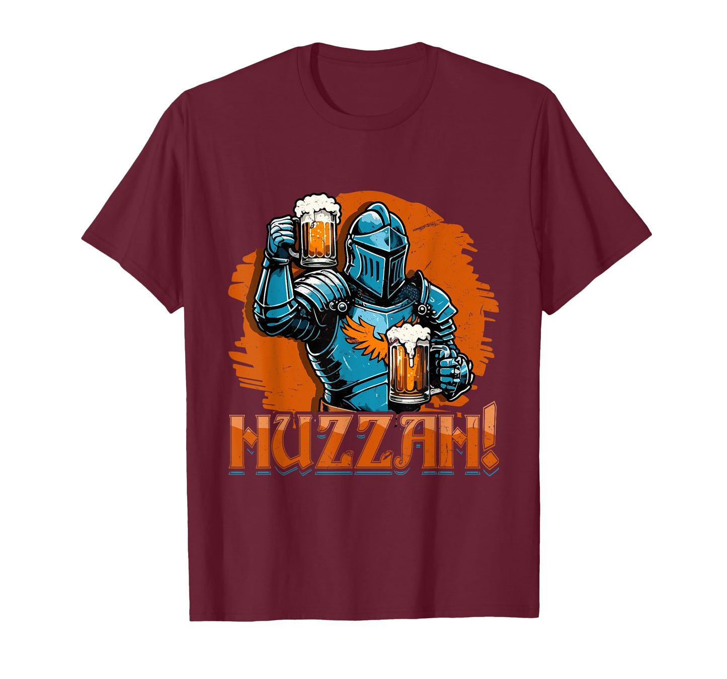 Huzzah Funny Medieval Knights Ren Faire Jousting T-Shirt