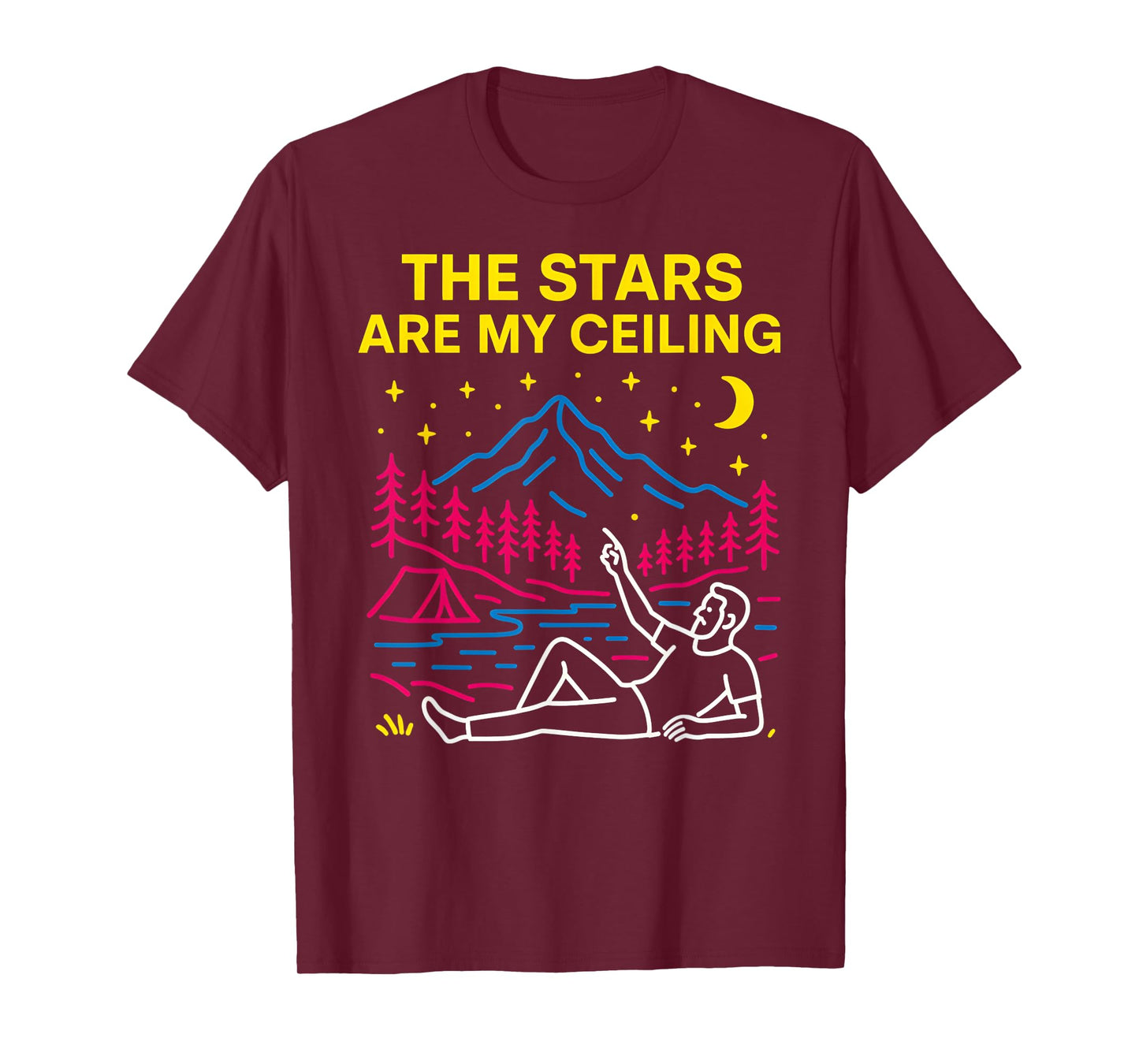 Creation The Stars are My Ceiling Womens Christian Faith T-Shirt