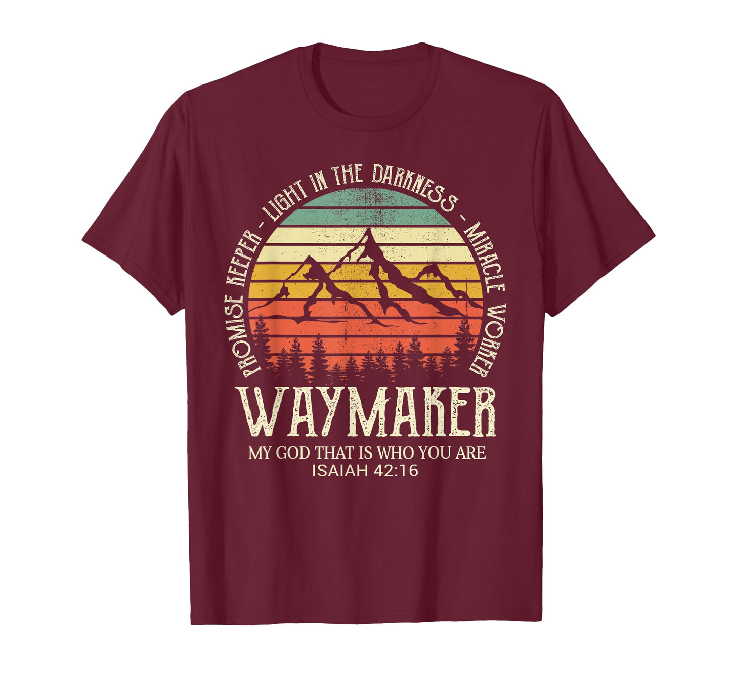 Way Maker My God Christians Bible Verse T-Shirt