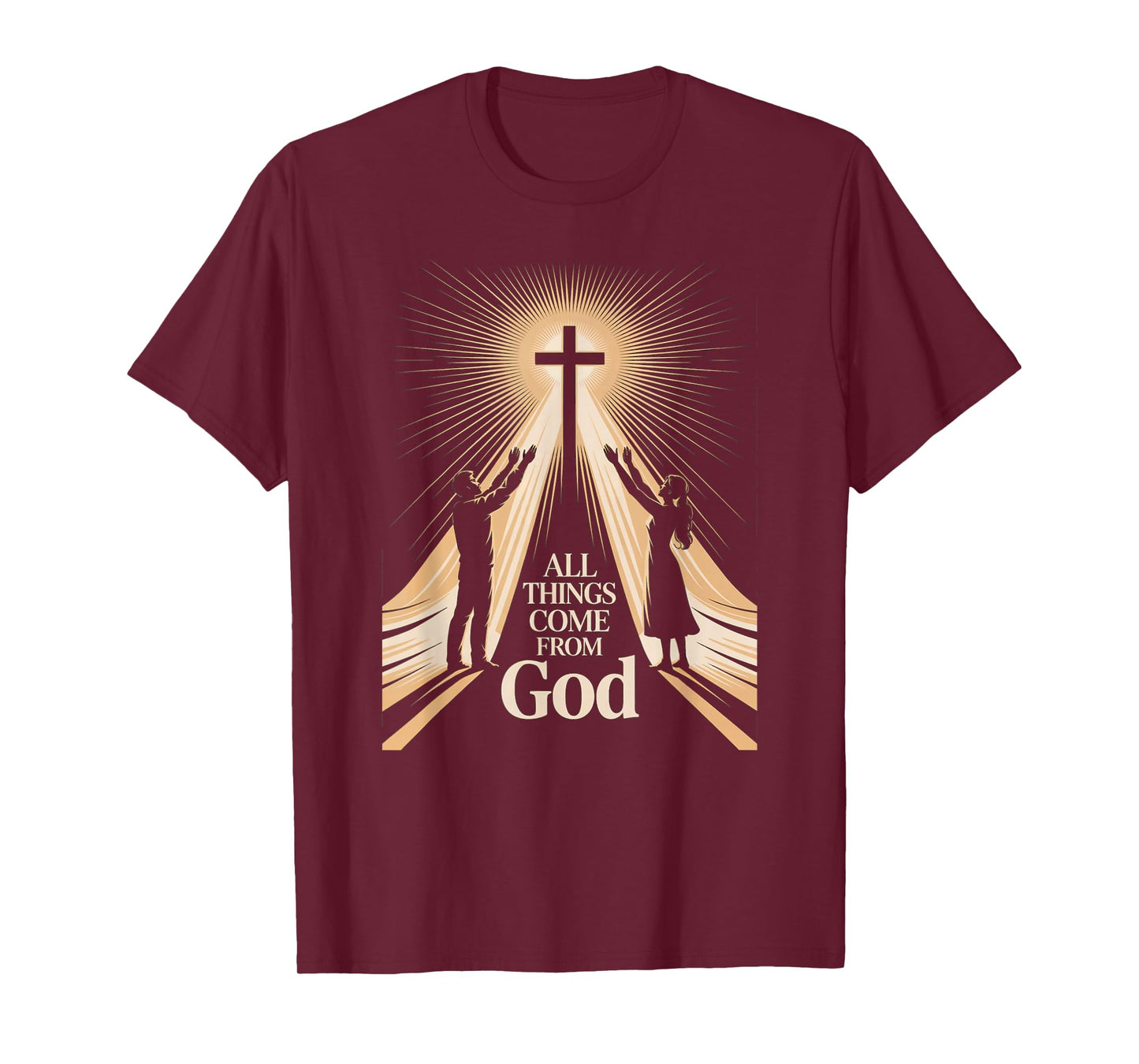 All Things Come from God Christian Worship Unity T-Shirt