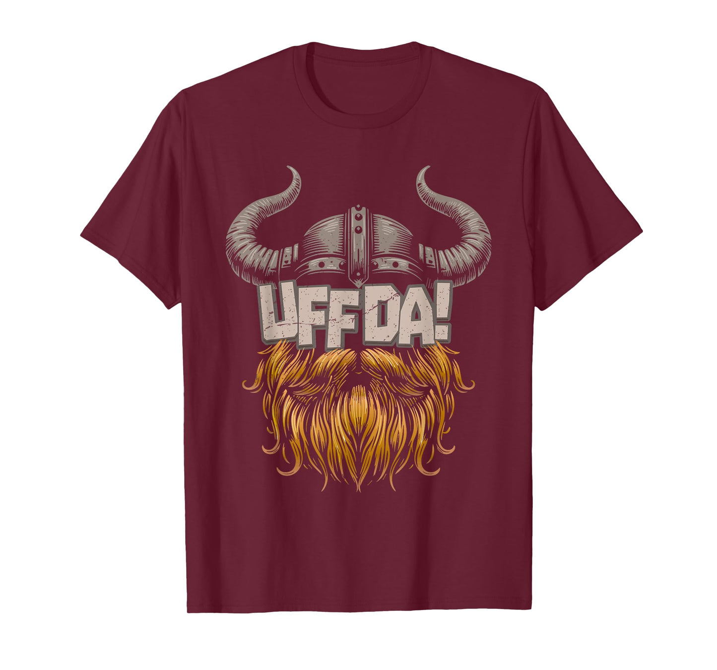 Norwegian Quote: UFF DA - Scandinavian Viking T-Shirt