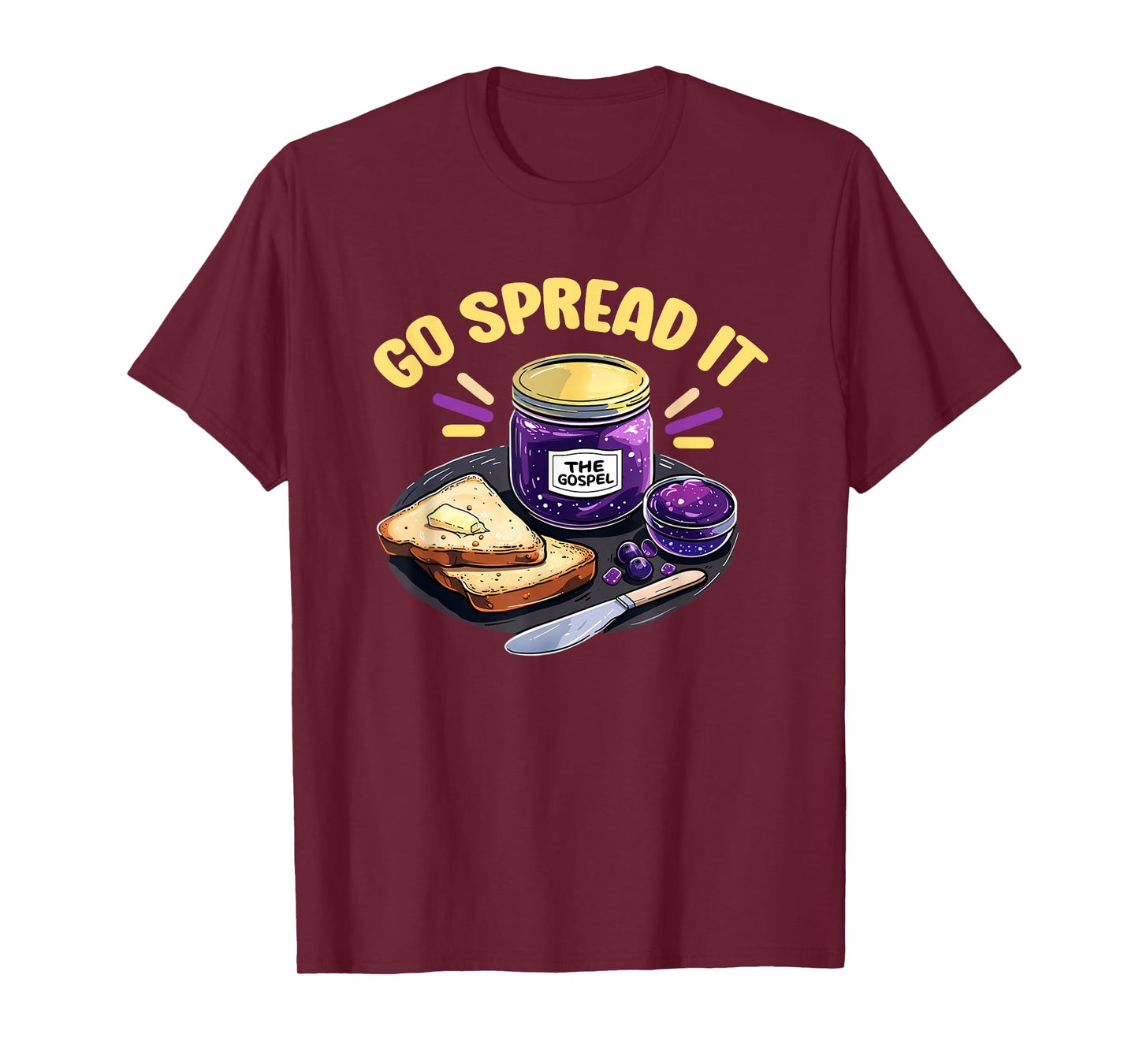 The Gospel Go Spread It T Shirt Jelly - Gospel T-Shirt