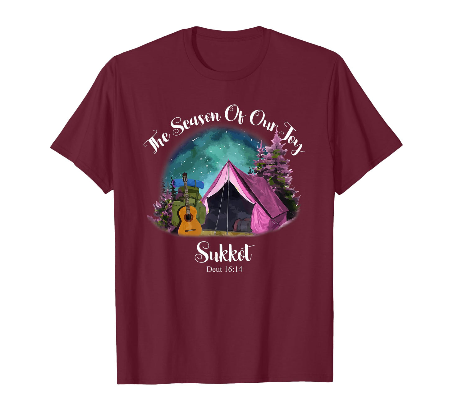 Sukkot Biblical Feast Celebration Bible Study Worship Yeshua T-Shirt