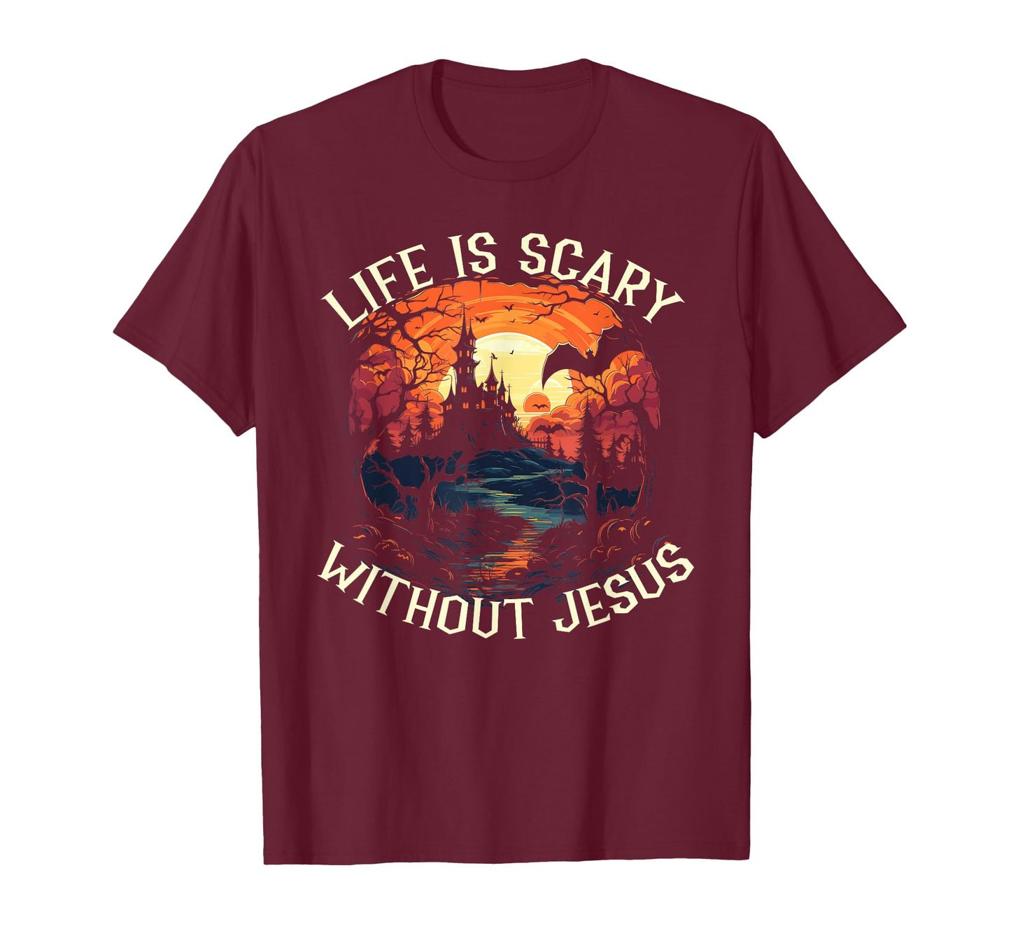 Christian Halloween Jesus Christ Trick Or Treat Christianity T-Shirt