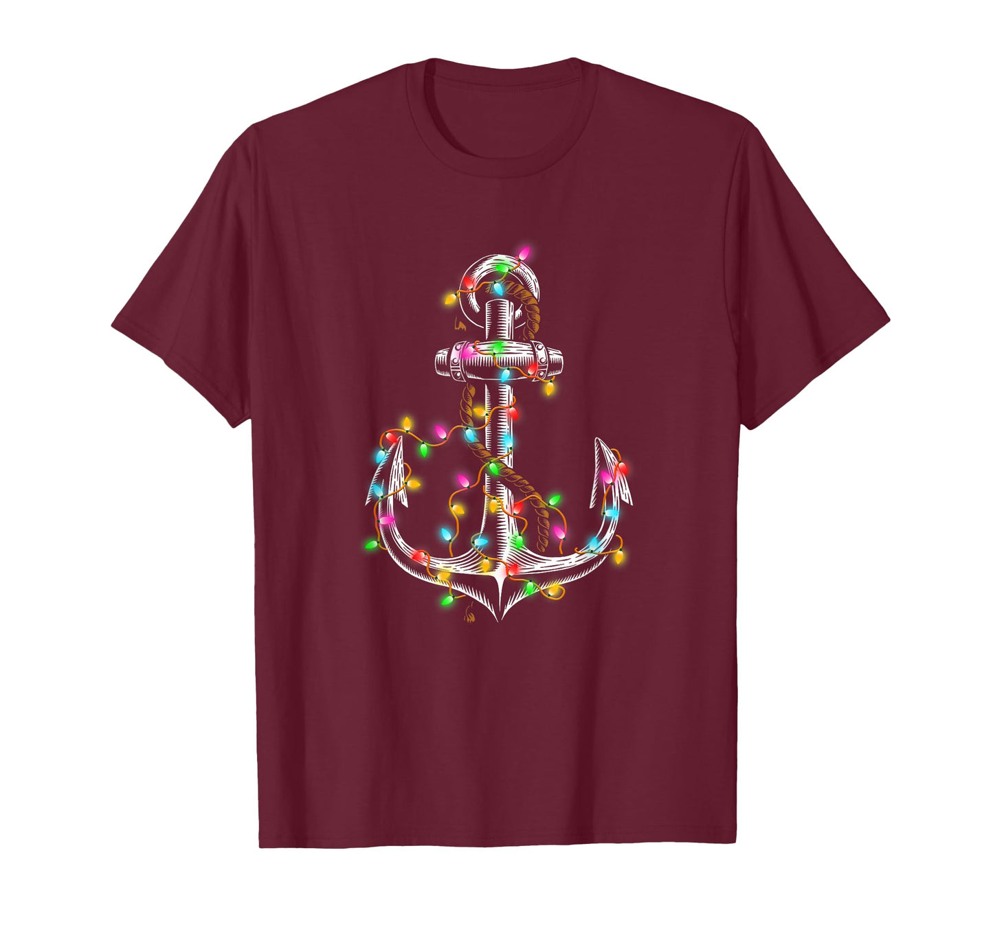 Christmas Lights Boating Sailing Cruise Boat Gifts T-Shirt