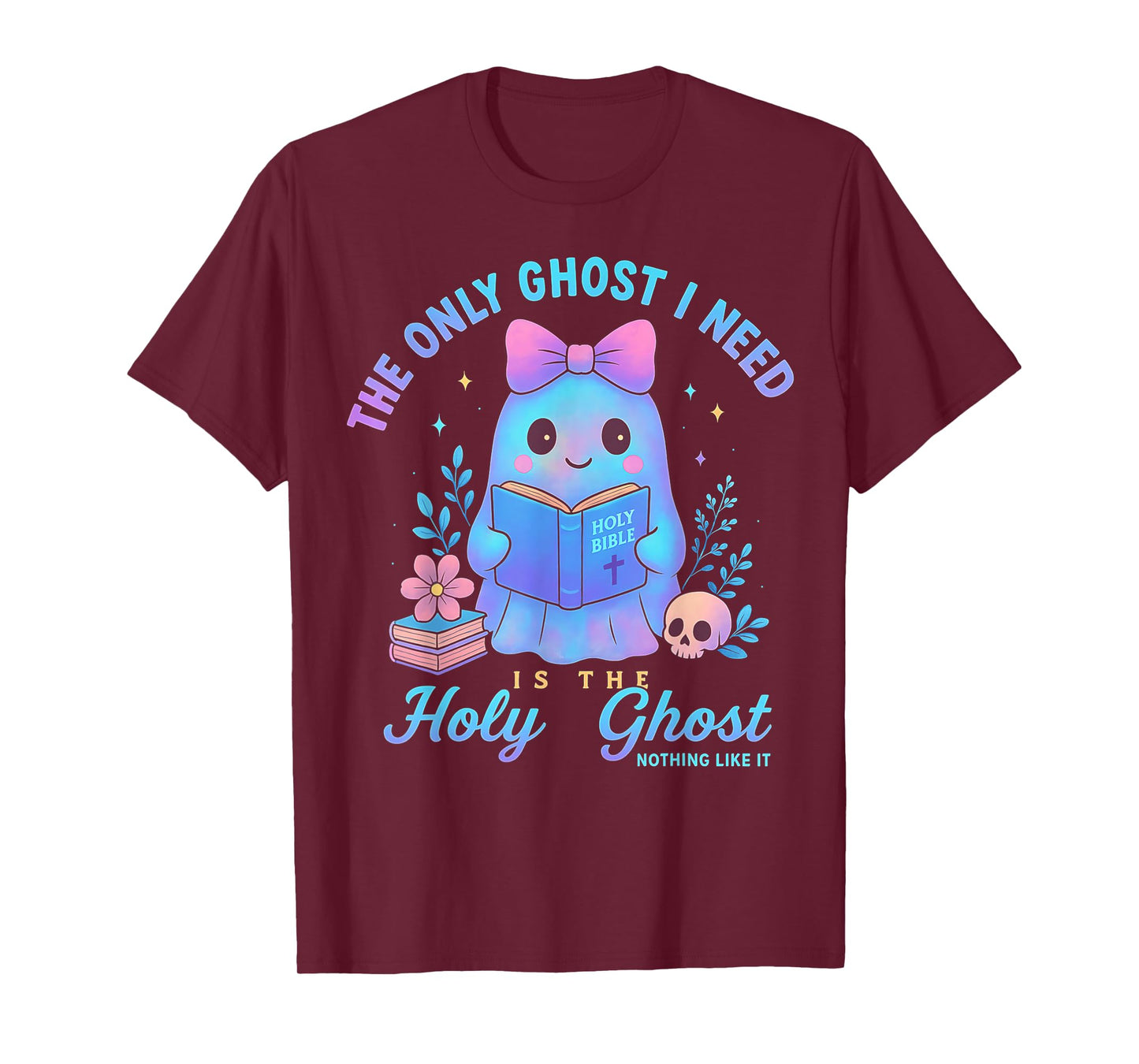 Ain't No Ghost Like The Holy Ghost Jesus Christian Halloween T-Shirt