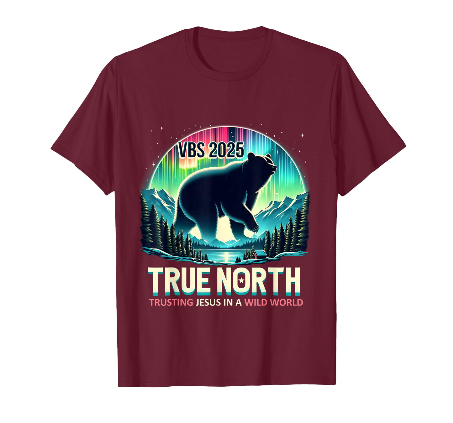 True North VBS 2025 Trusting Jesus Wilderness Christian T-Shirt