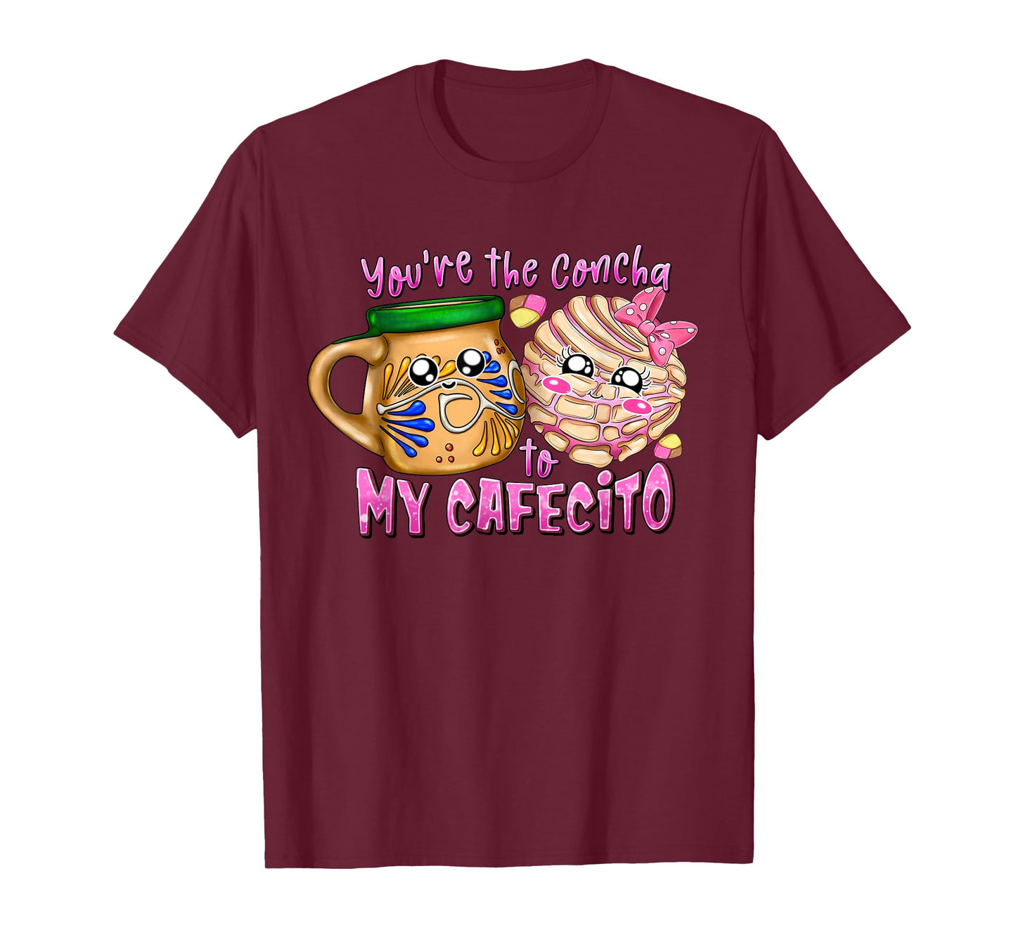 You're the Concha to My Cafecito Christmas Outfits Pajama T-Shirt