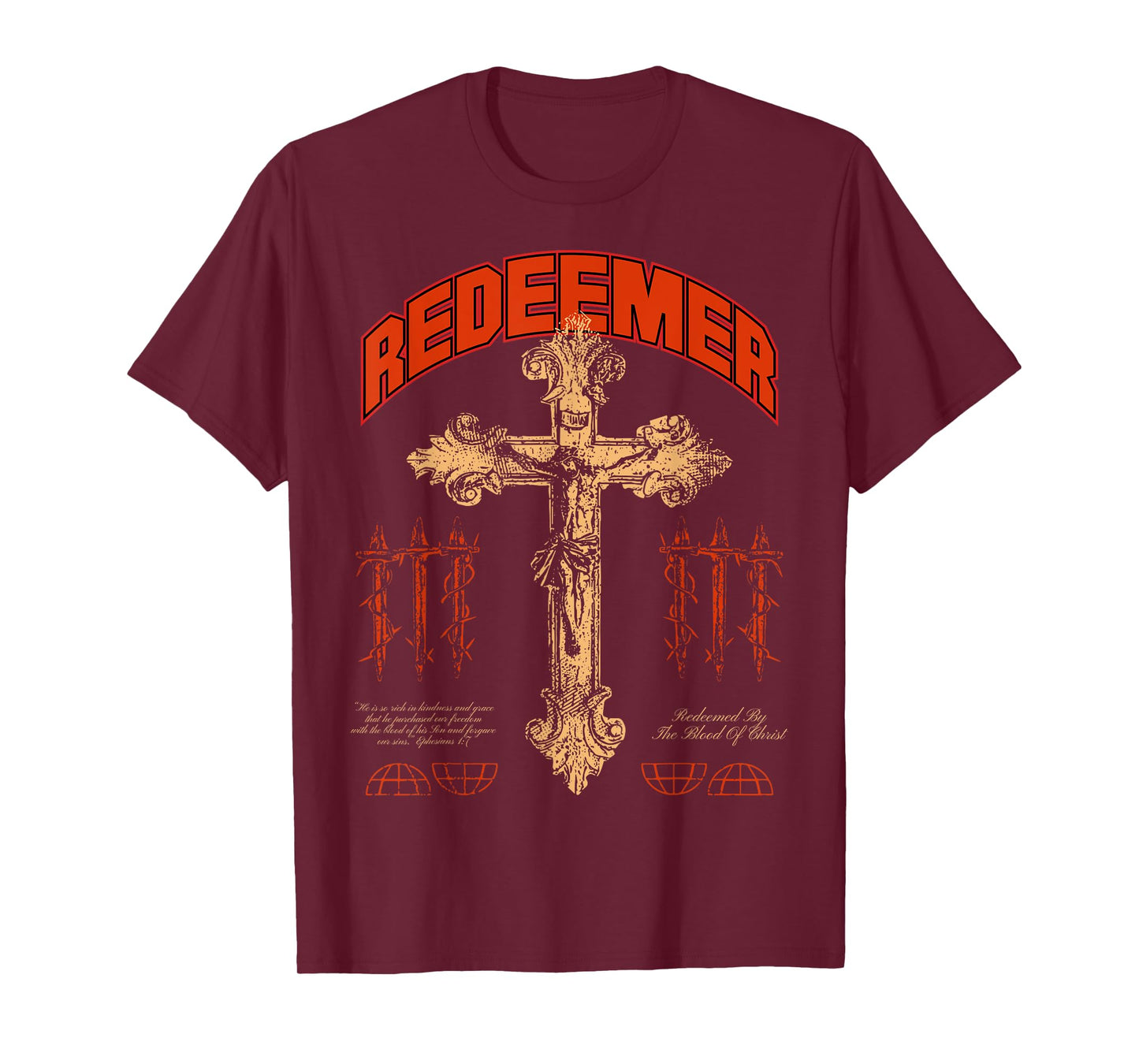 Redeemer - Christian Bible Verse Faith T-Shirt