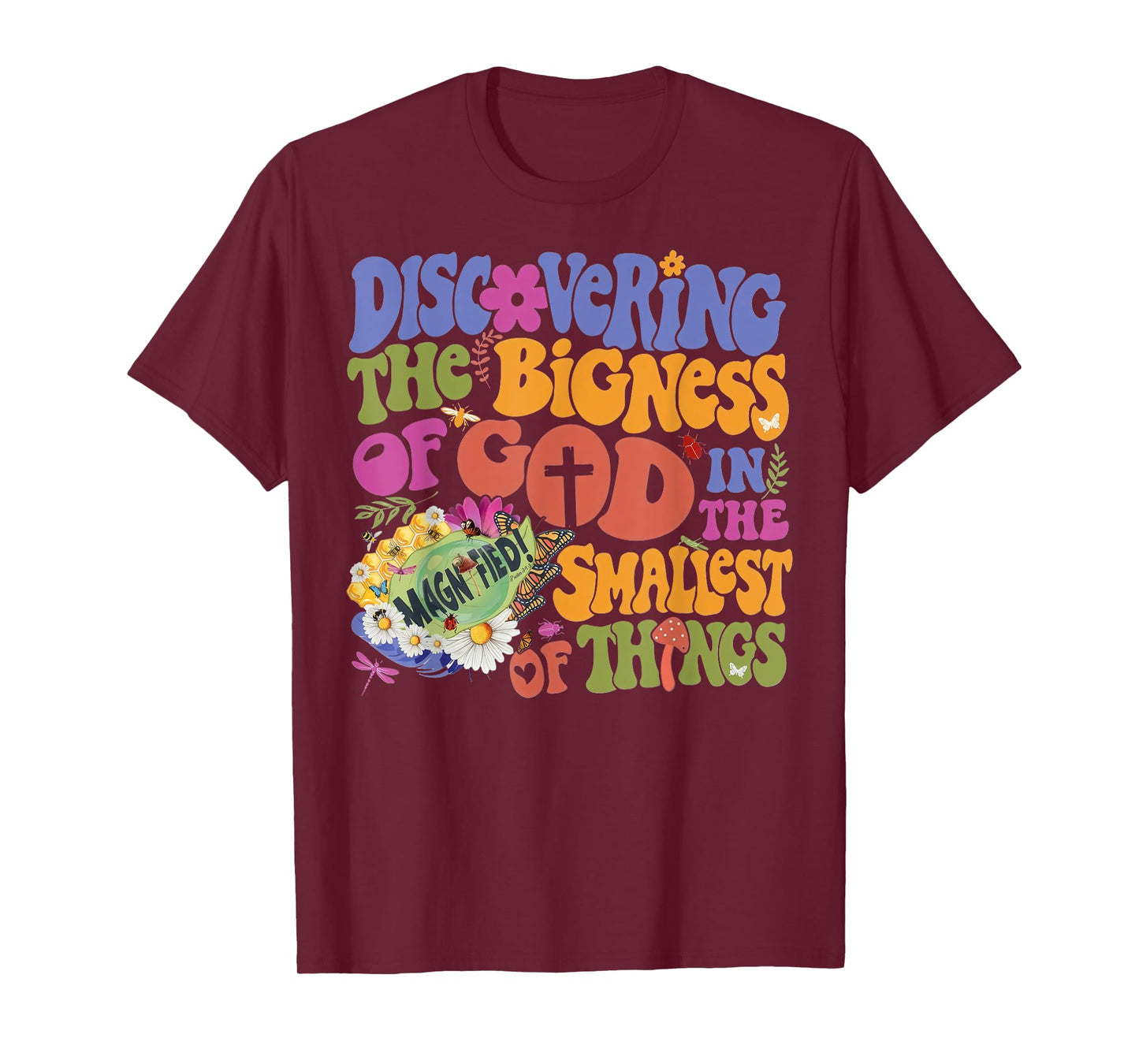 Discovering the Bigness of God VBS 2025 Magnified Christian T-Shirt