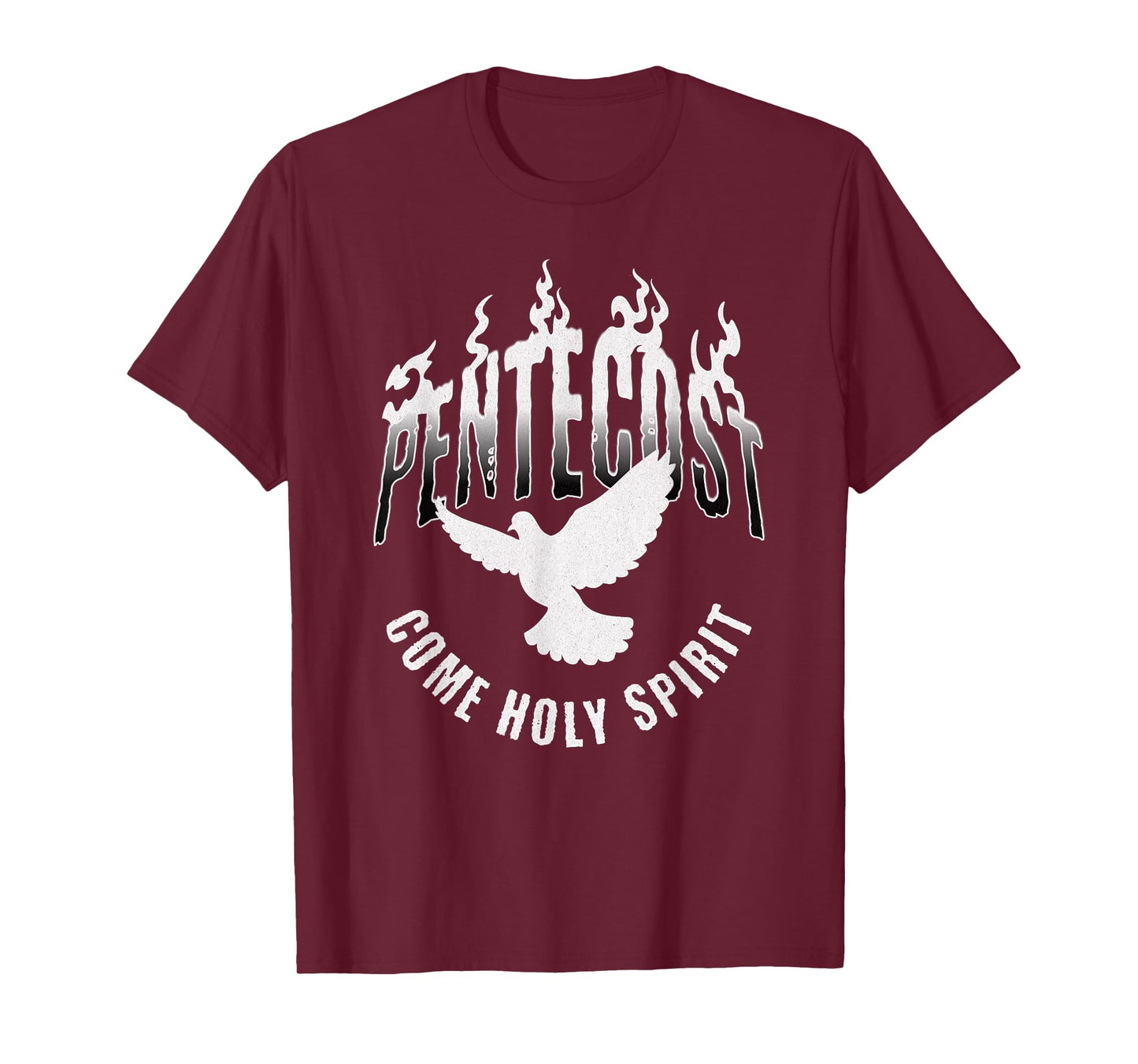 Pentecost Come Holy Spirit Catholic Dove T-Shirt