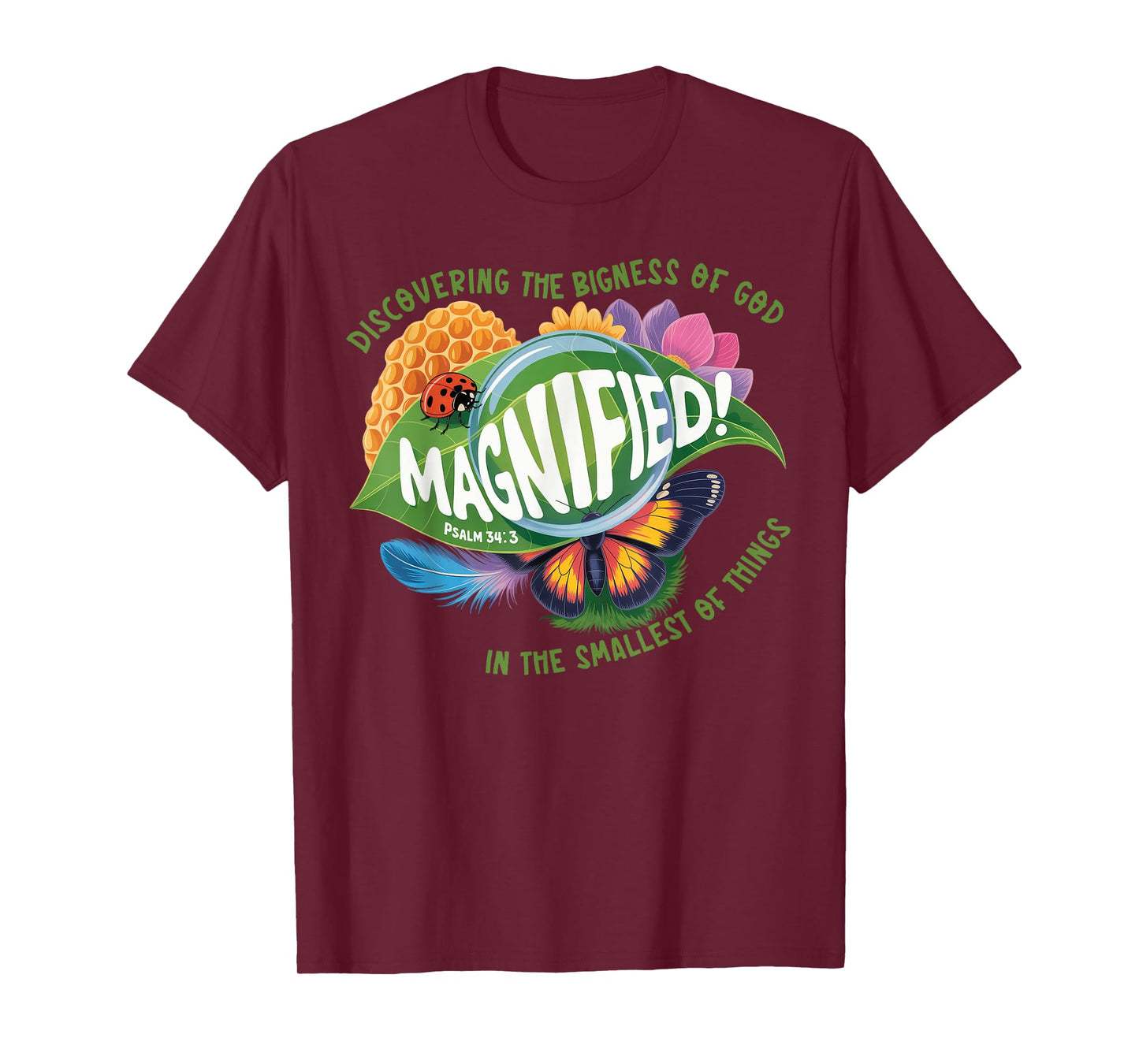 VBS 2025 Magnified Smallest Insects Adventure VBS Bible T-Shirt