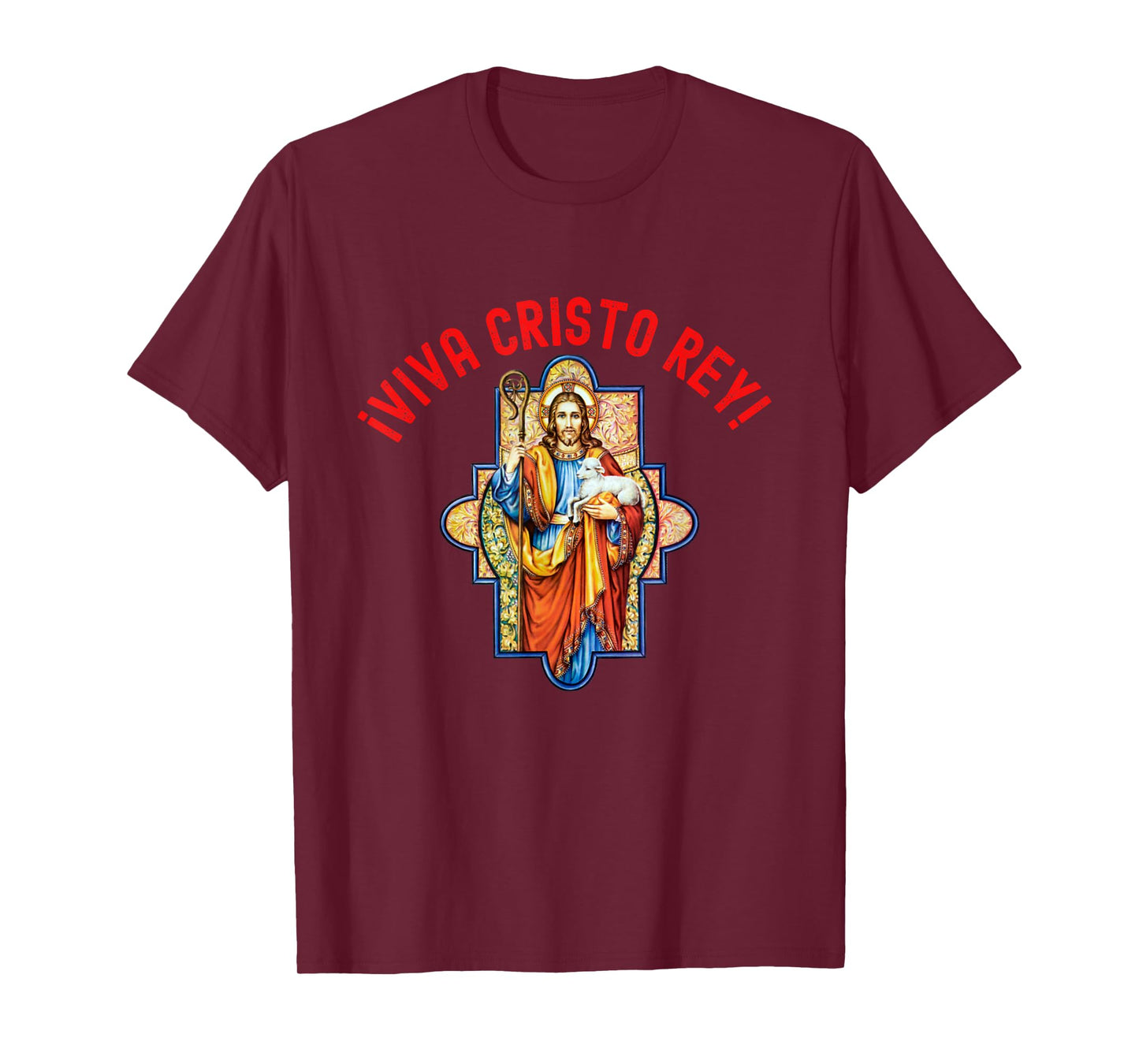 Roman Catholic Viva Cristo Rey T-Shirt