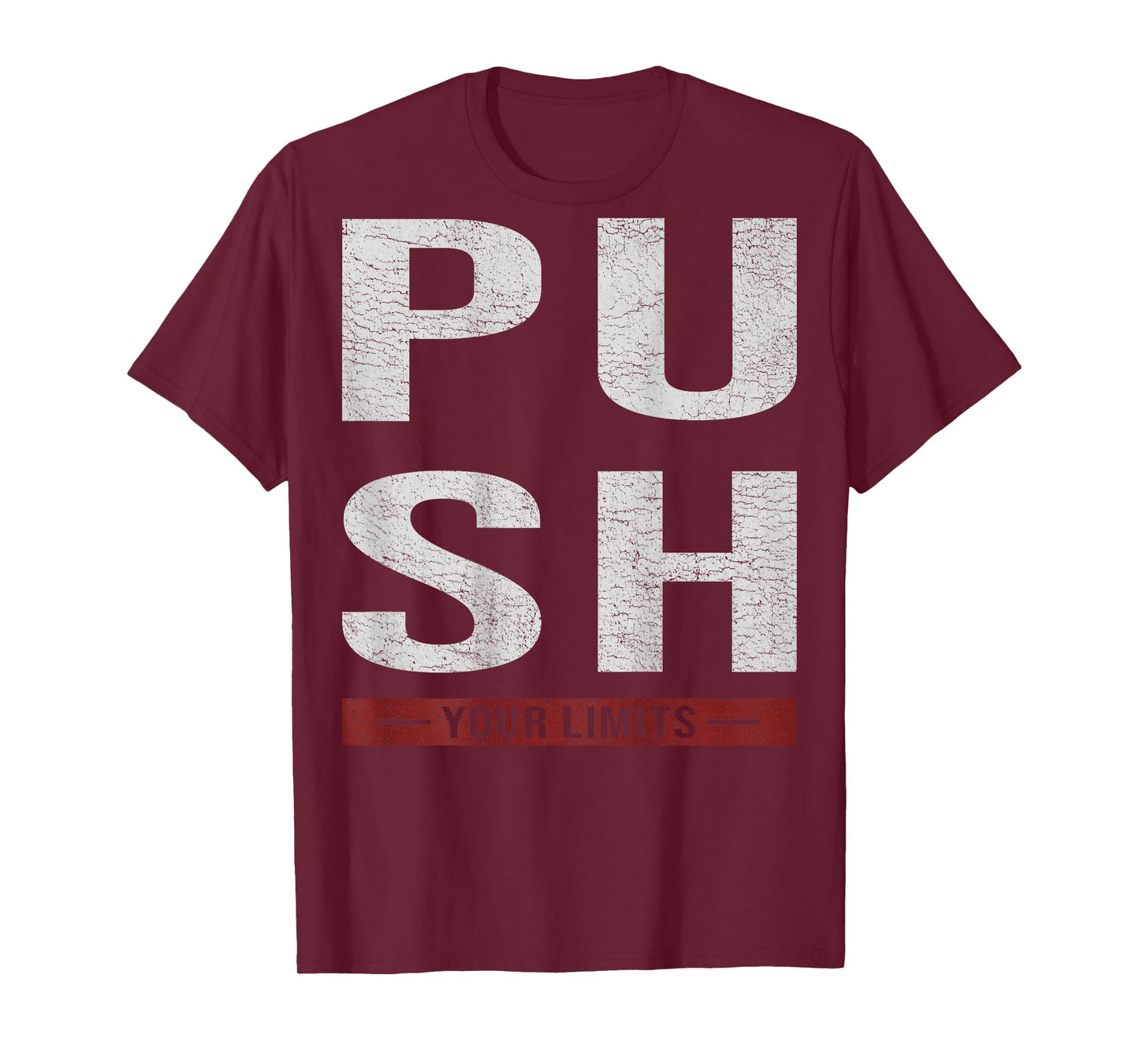 Fitness Quote Y2K Gym Training Back Print Yoga Sport Workout T-Shirt