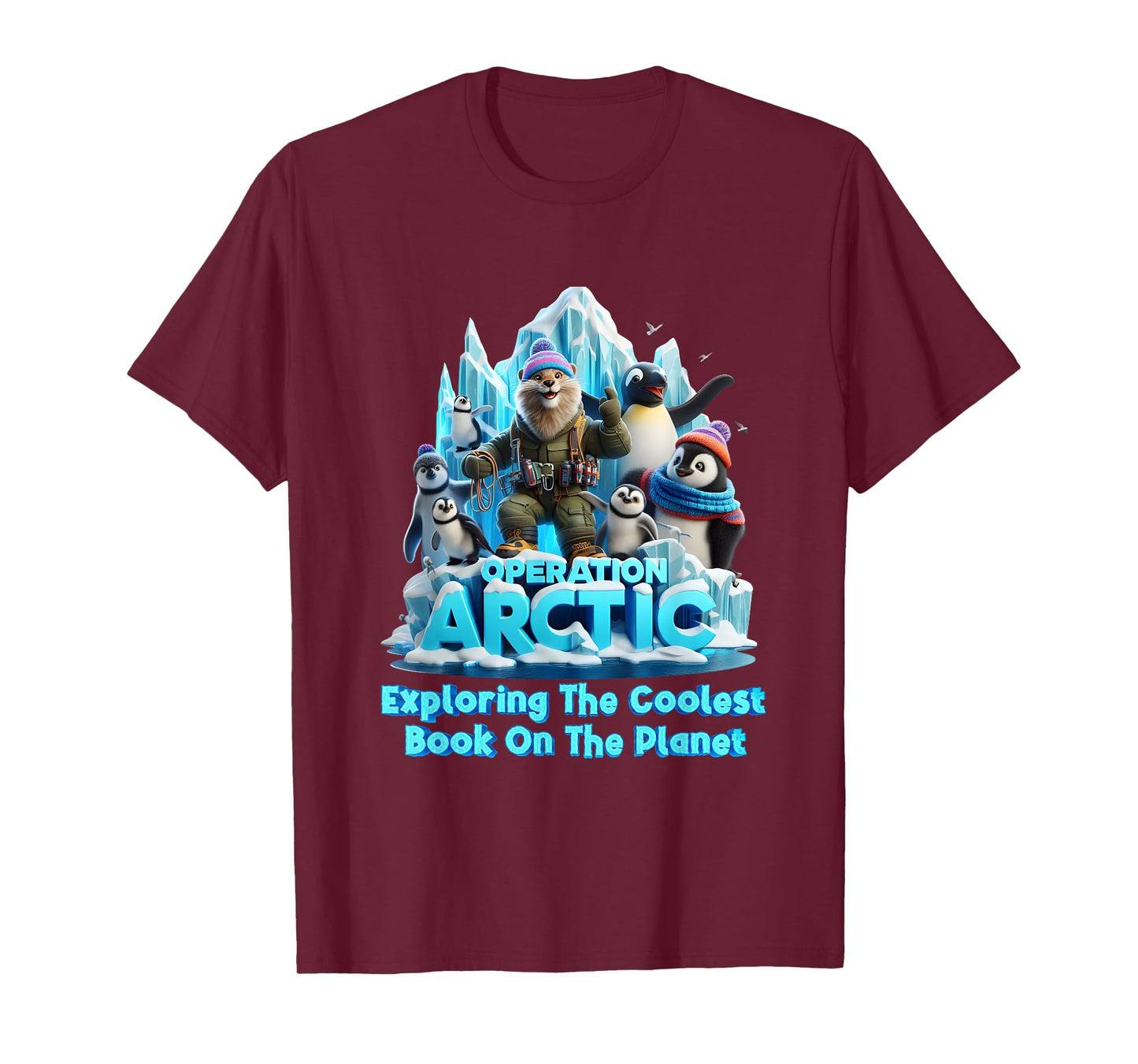 Exploring Coolest Book On Planet VBS 2025 Operation Arctic T-Shirt