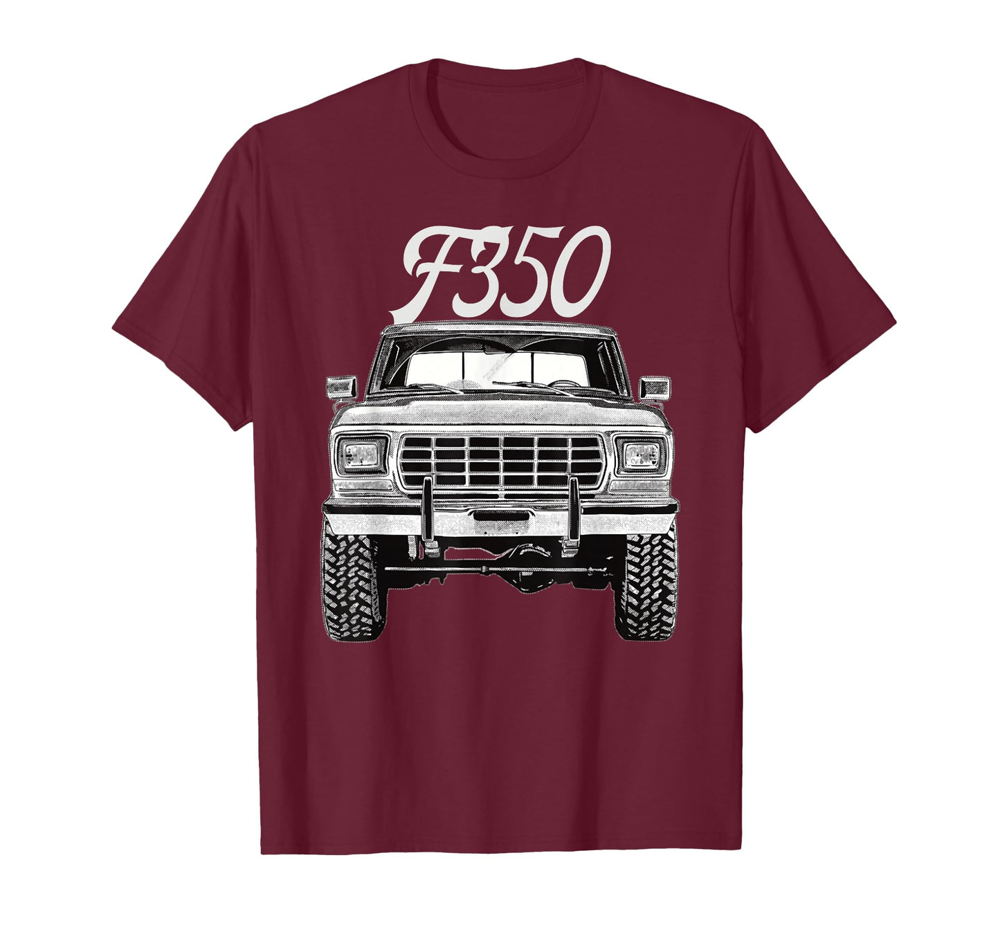 1979 F350 Truck Car T-Shirt, Small, Black