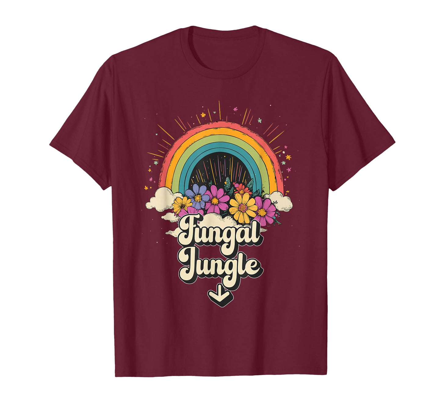 Inappropriate Fungal Jungle Embarrassing Adult Humor T-Shirt