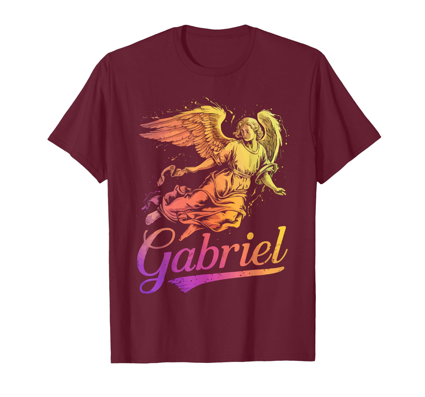 Archangel Gabriel Catholic Christianity Guardian Angel T-Shirt