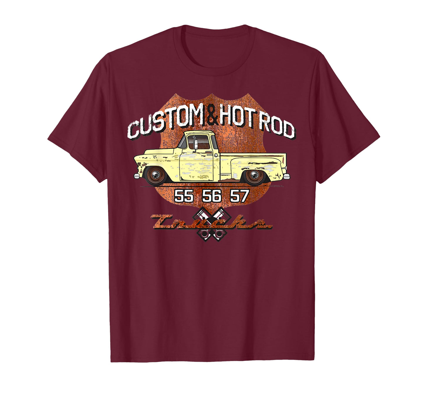 55 56 57 Chevys Truck T-Shirt