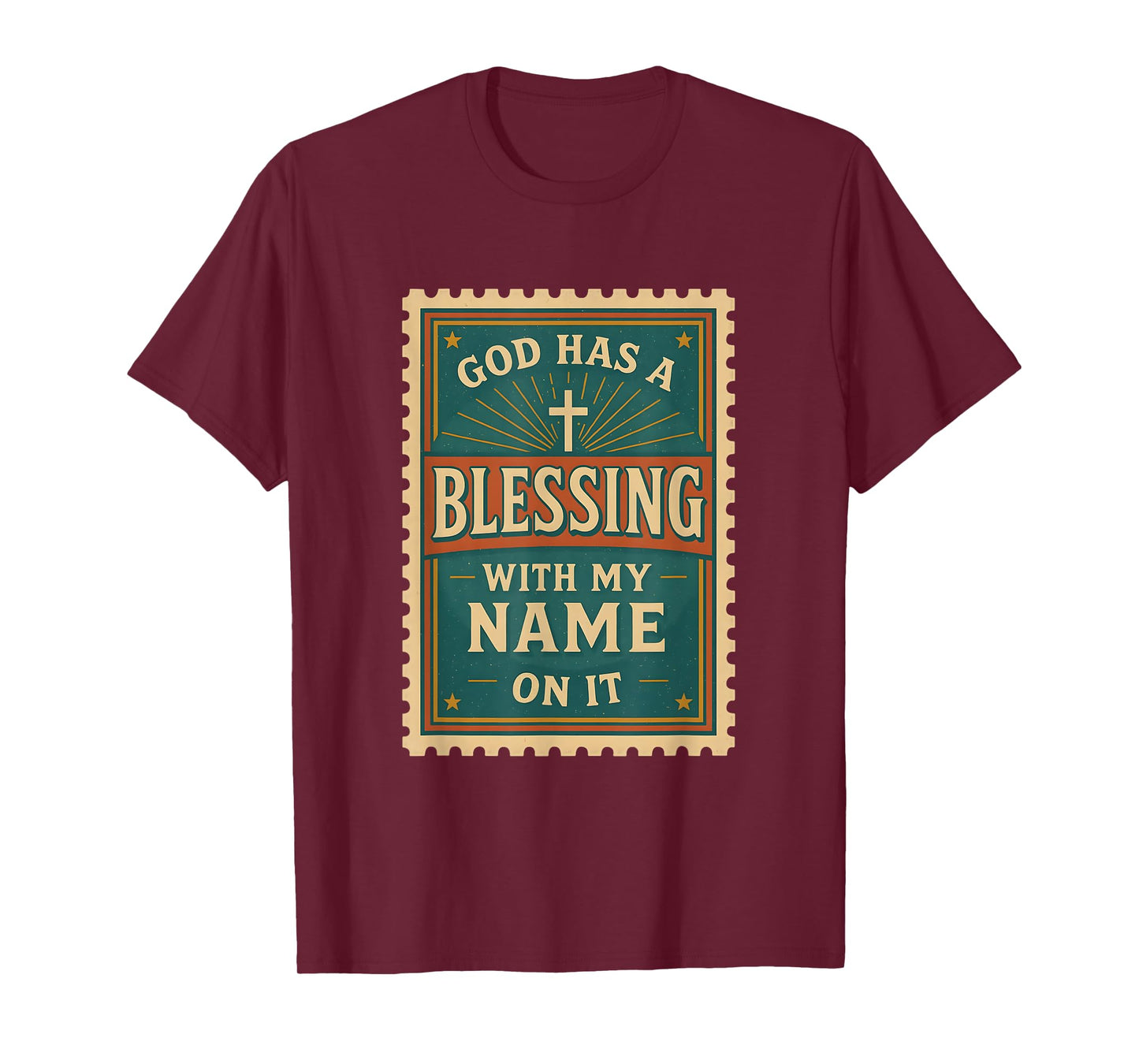 God Has a Blessing with My Name on It Women Christian T-Shirt