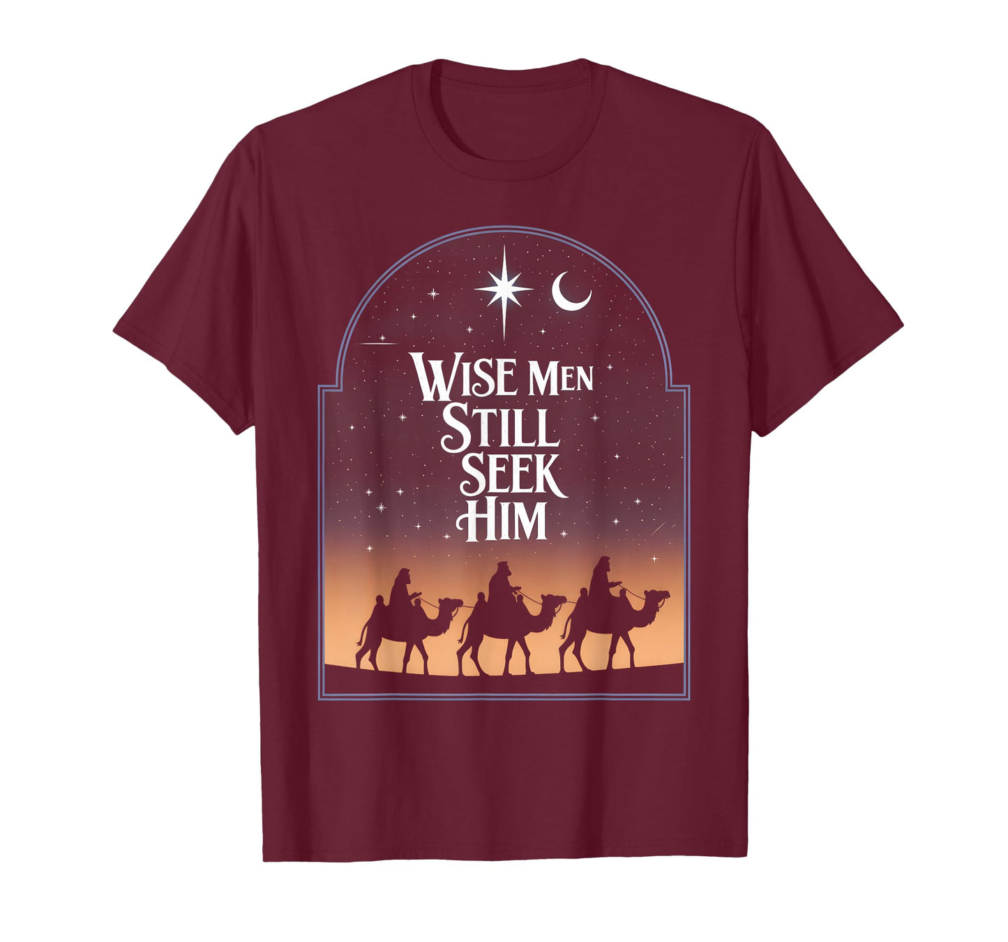 Jesus Wise Men Still Seek Him Christian Christmas T-Shirt