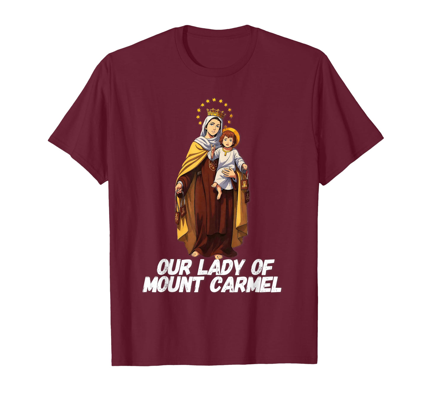 Our Lady of Mount Carmel Marian Catholic T-Shirt