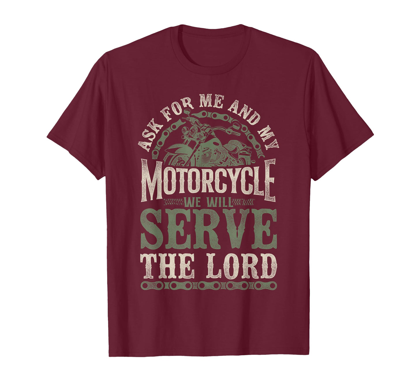 Classic Motorcycle Biker Jesus Faith Christian Biker As For T-Shirt