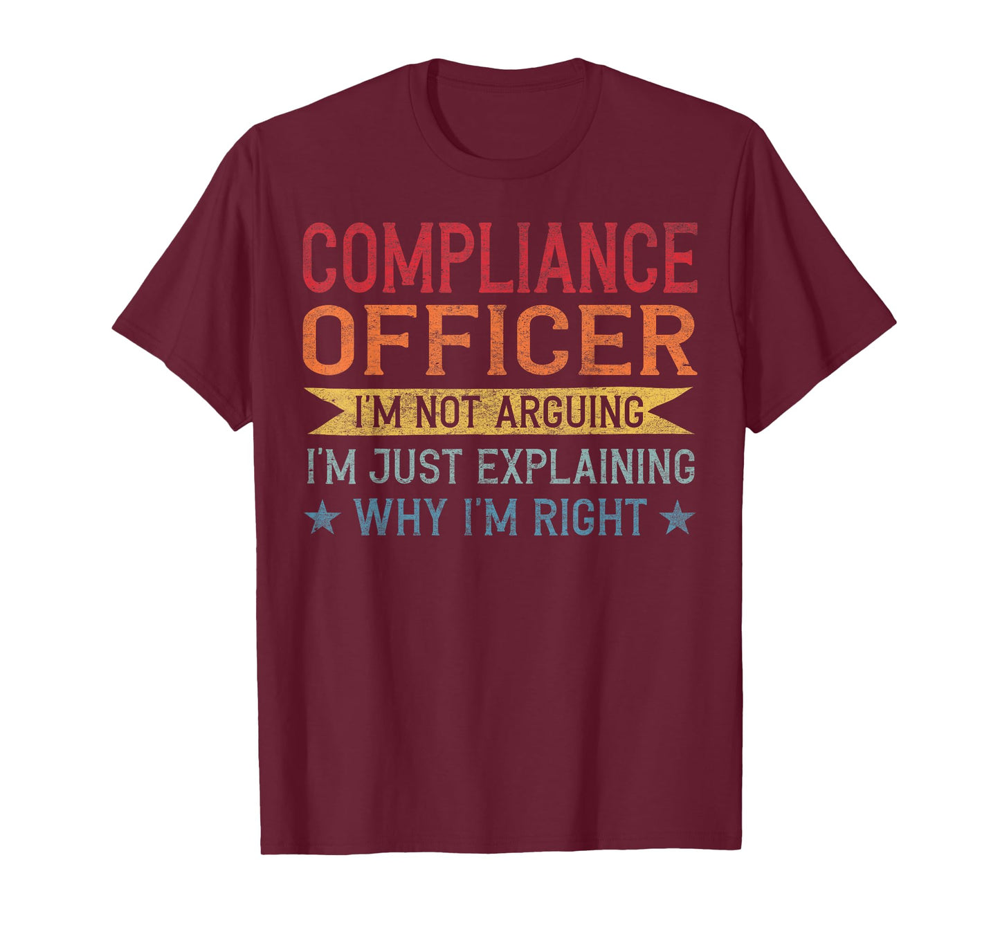 Funny Profession Quote Compliance Officer T-Shirt