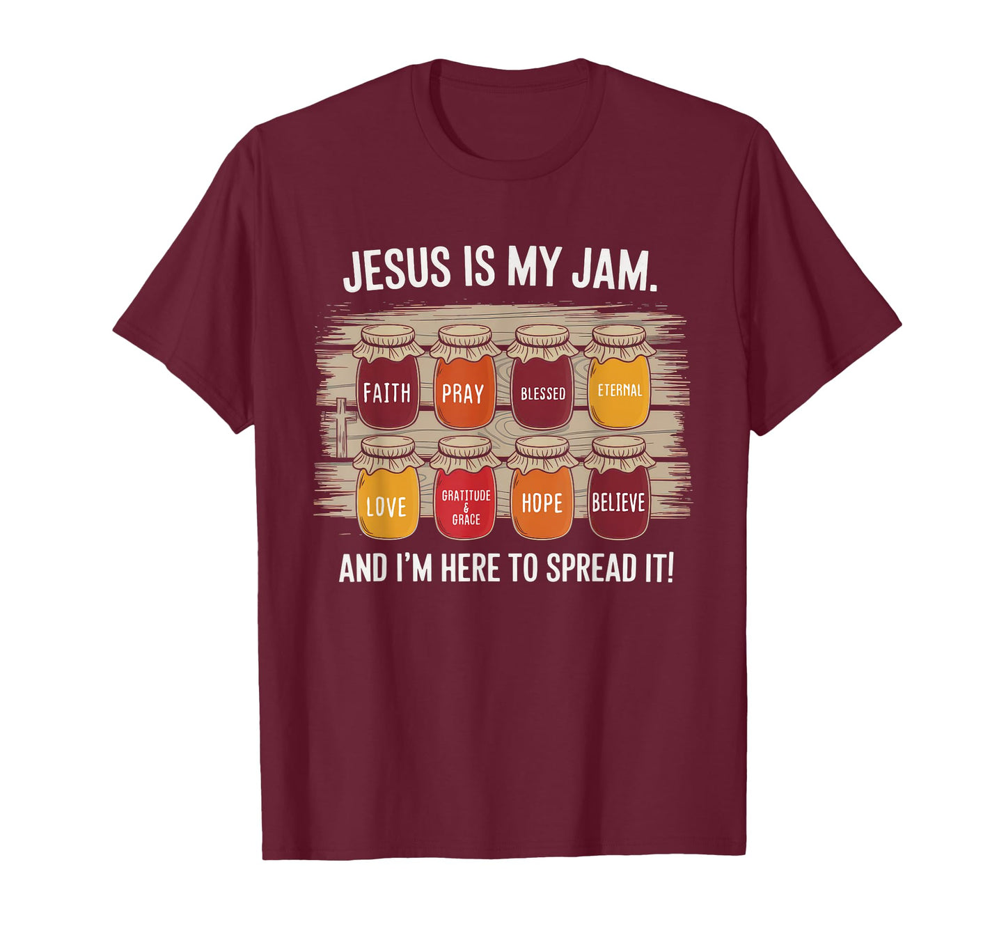 Jesus is My Jam Tshirt Men Women Christian Bible Verse T-Shirt