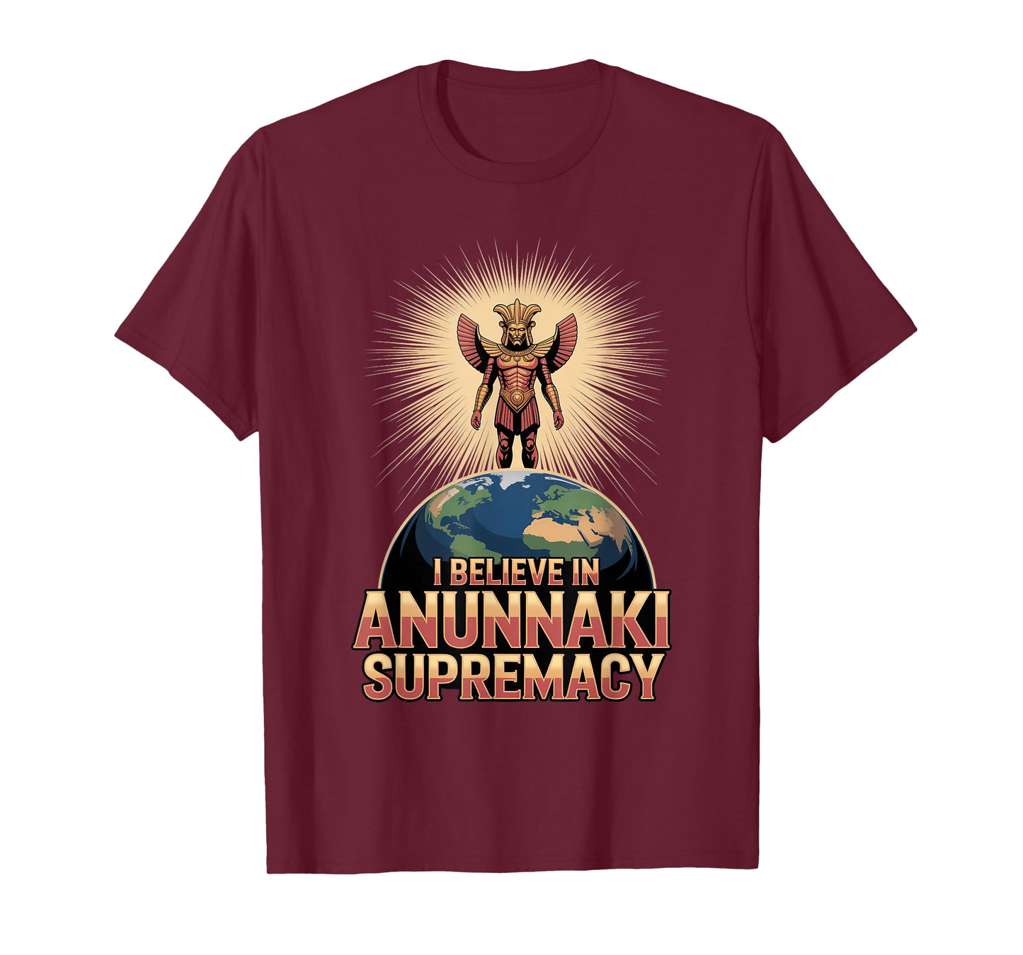 Anunnaki Supremacy Believer Enki Sumerian Myth Origins T-Shirt