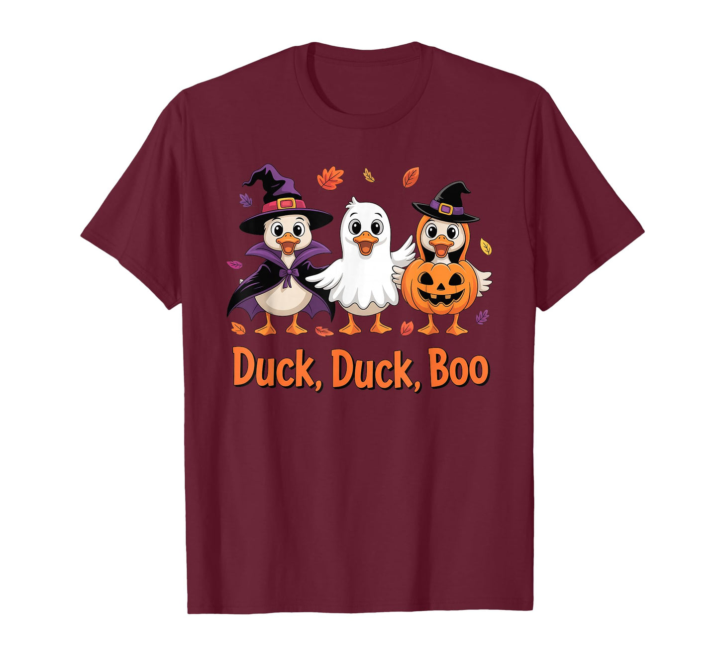 Duck Duck Boo Funny Halloween Costume Duck T-Shirt