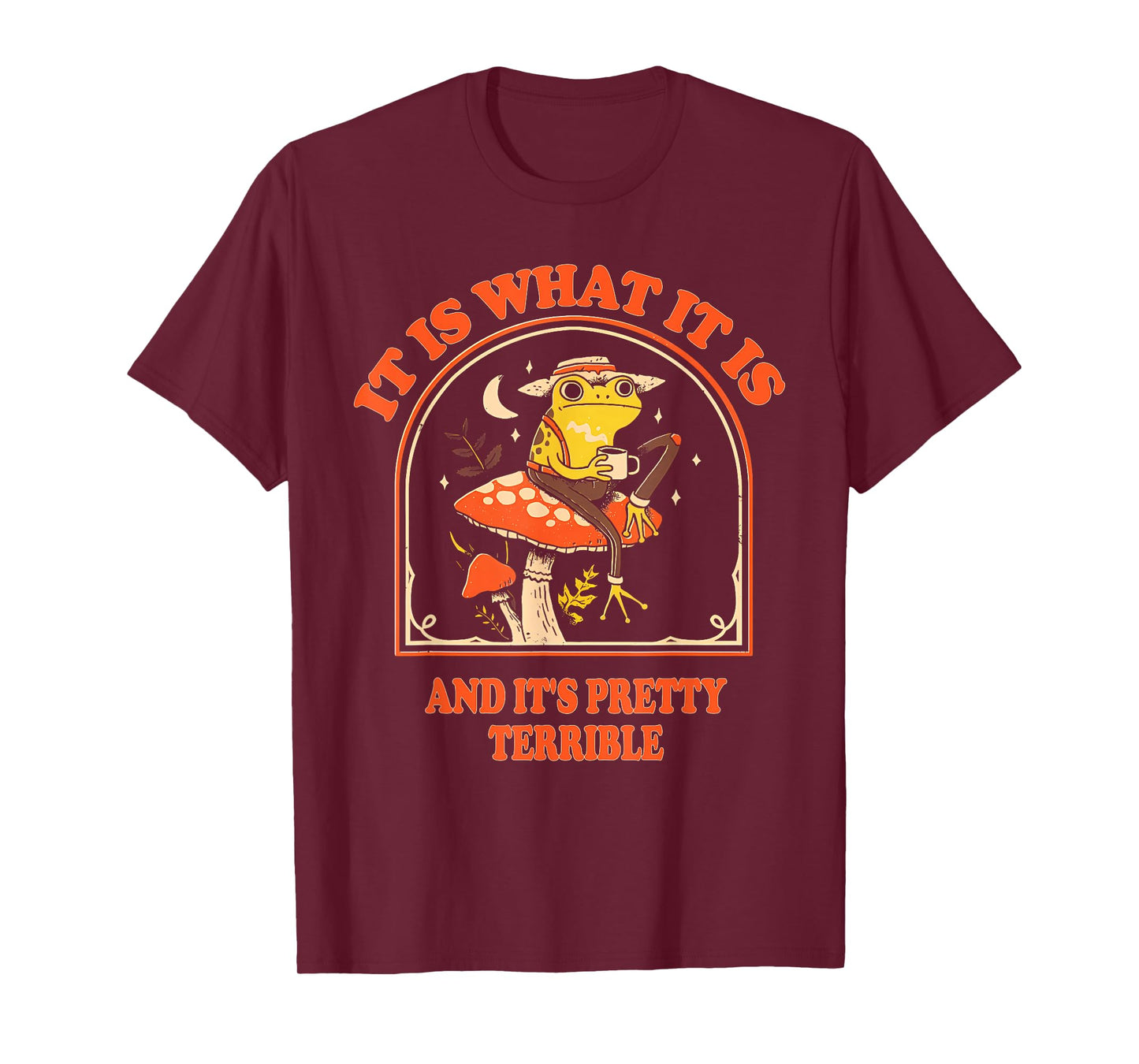 It Is What It Is And It's Pretty Terrible Funny design T-Shirt