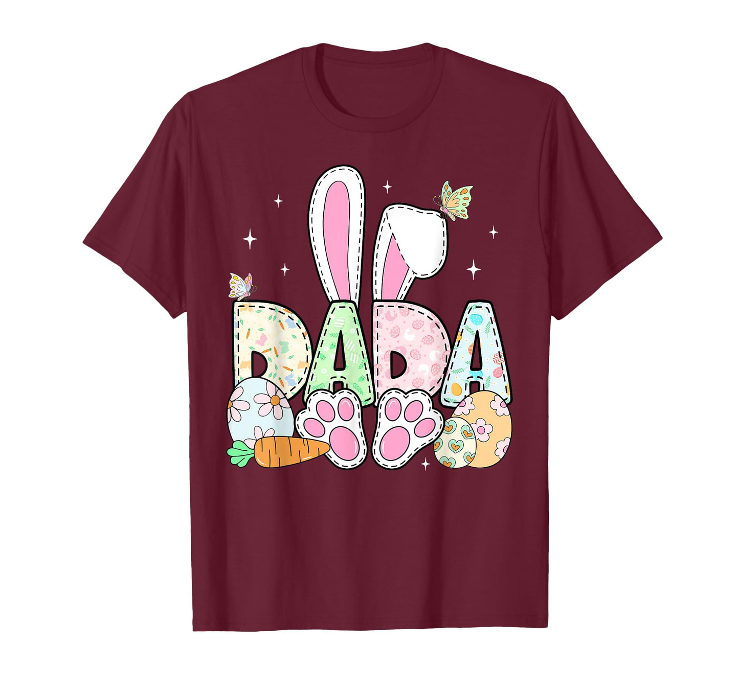 Easter Bunny Dada Spring Eggs Hunting Family Matching Easter T-Shirt