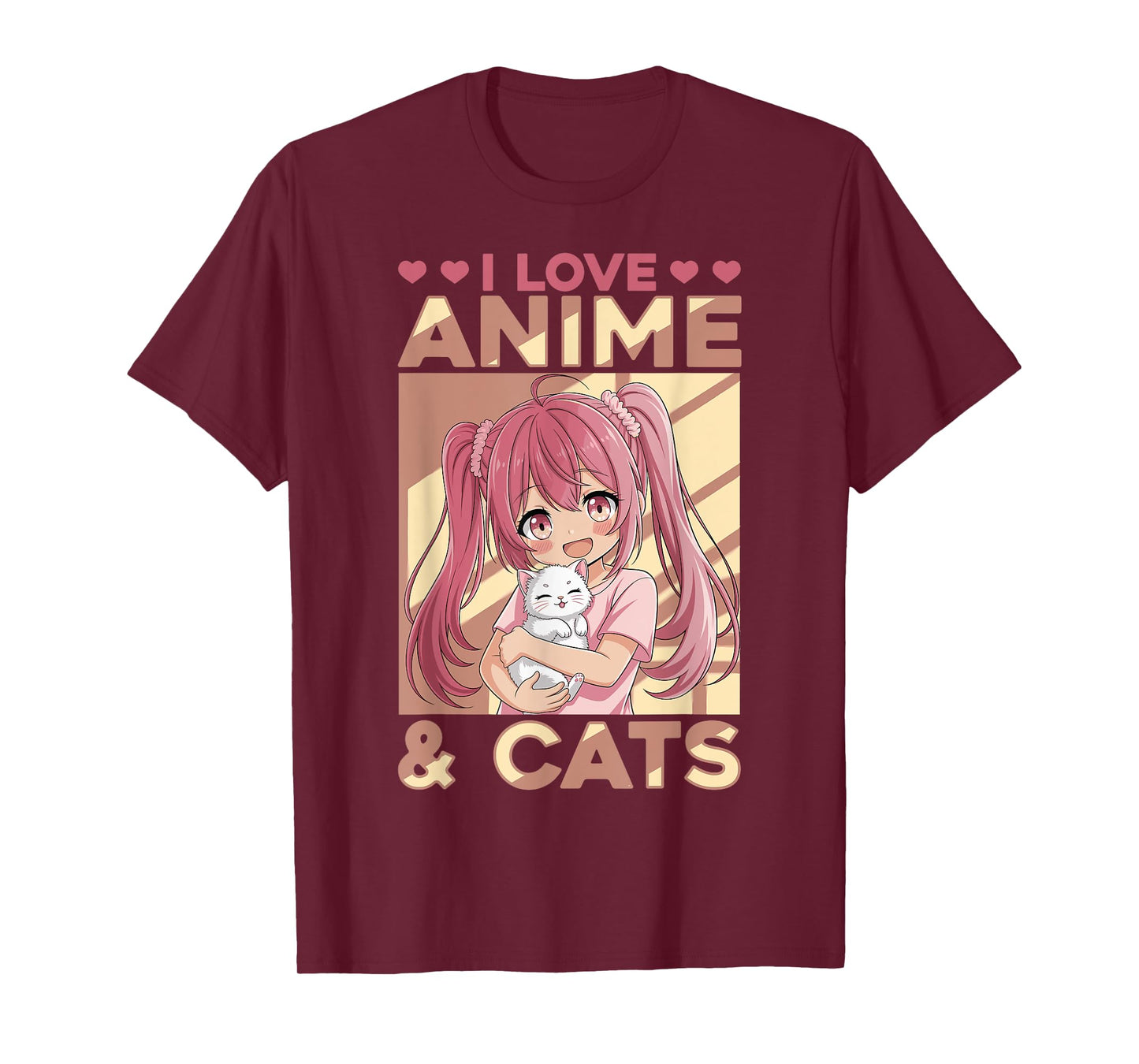 Anime & Cats Kawaii T-Shirt