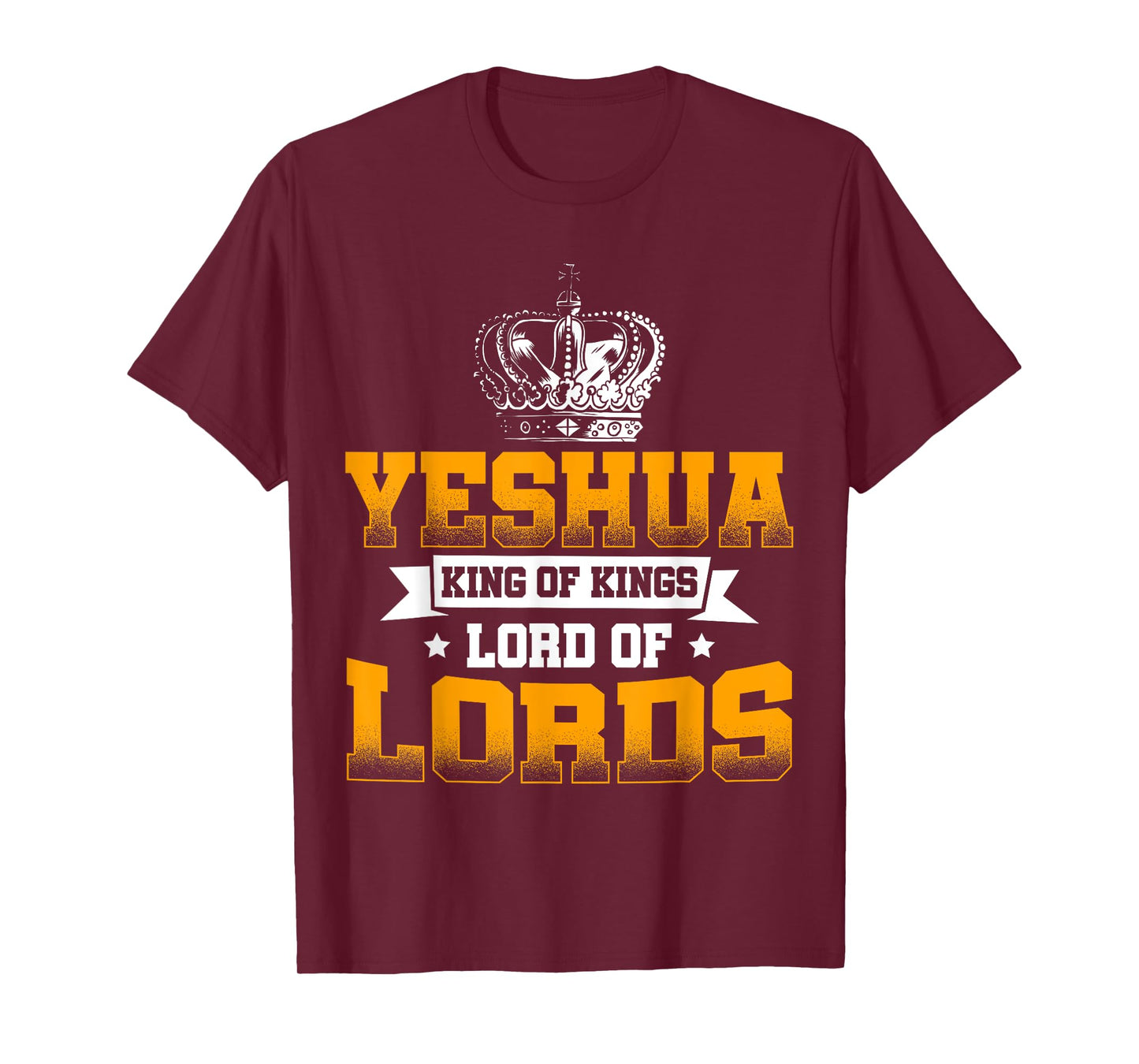 Yeshua King Lord Jesus Hebrew Christians Religious T-Shirt