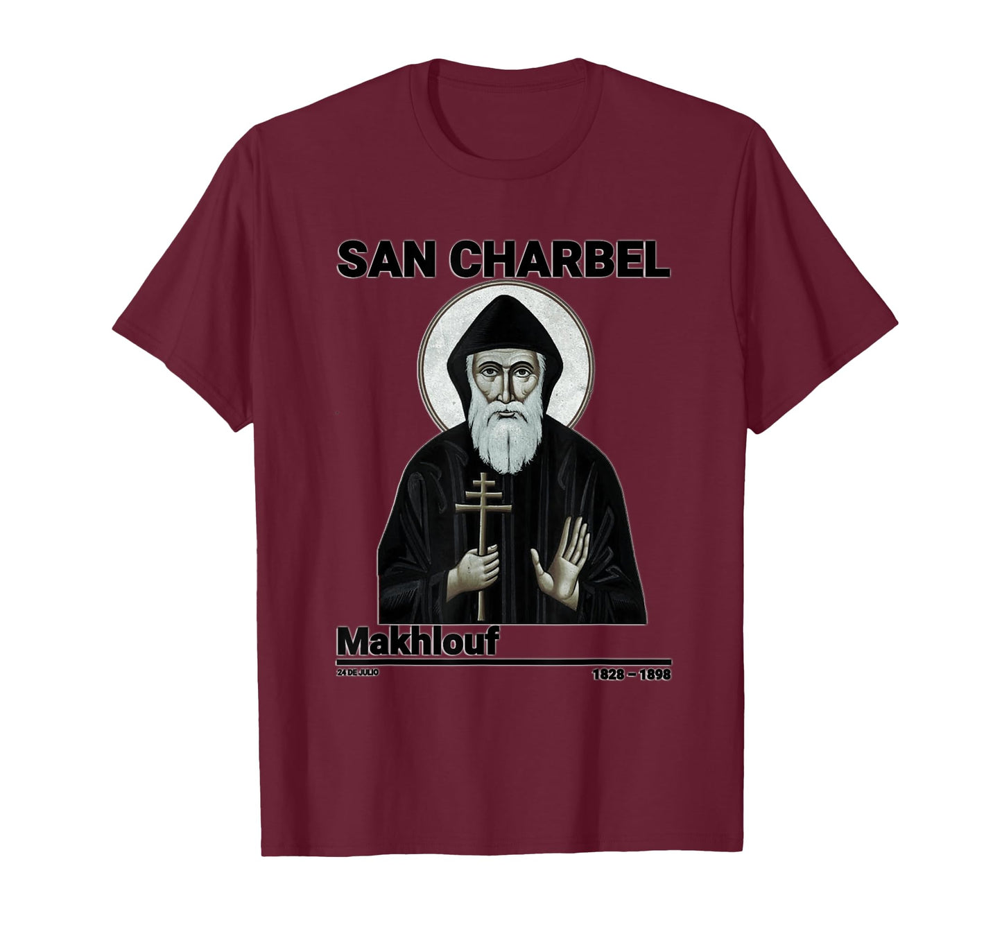 San Charbel Makhlouf, Saint Charbel T-Shirt