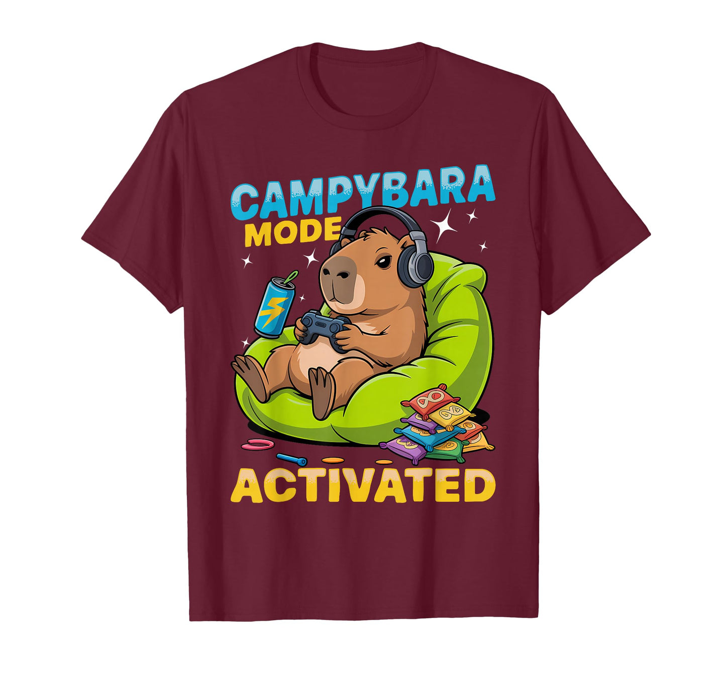 Capybara Gamer Gaming T-Shirt