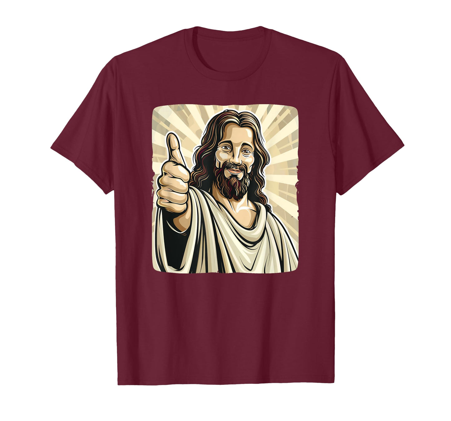 Funny thumb up with Jesus Christ Costume T-Shirt
