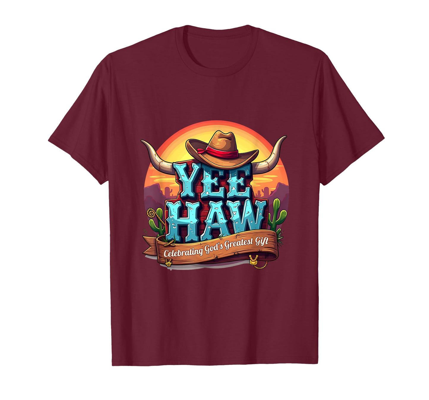 Celebrating Greatest Camp Youth Yee Haw VBS 2025 T-Shirt