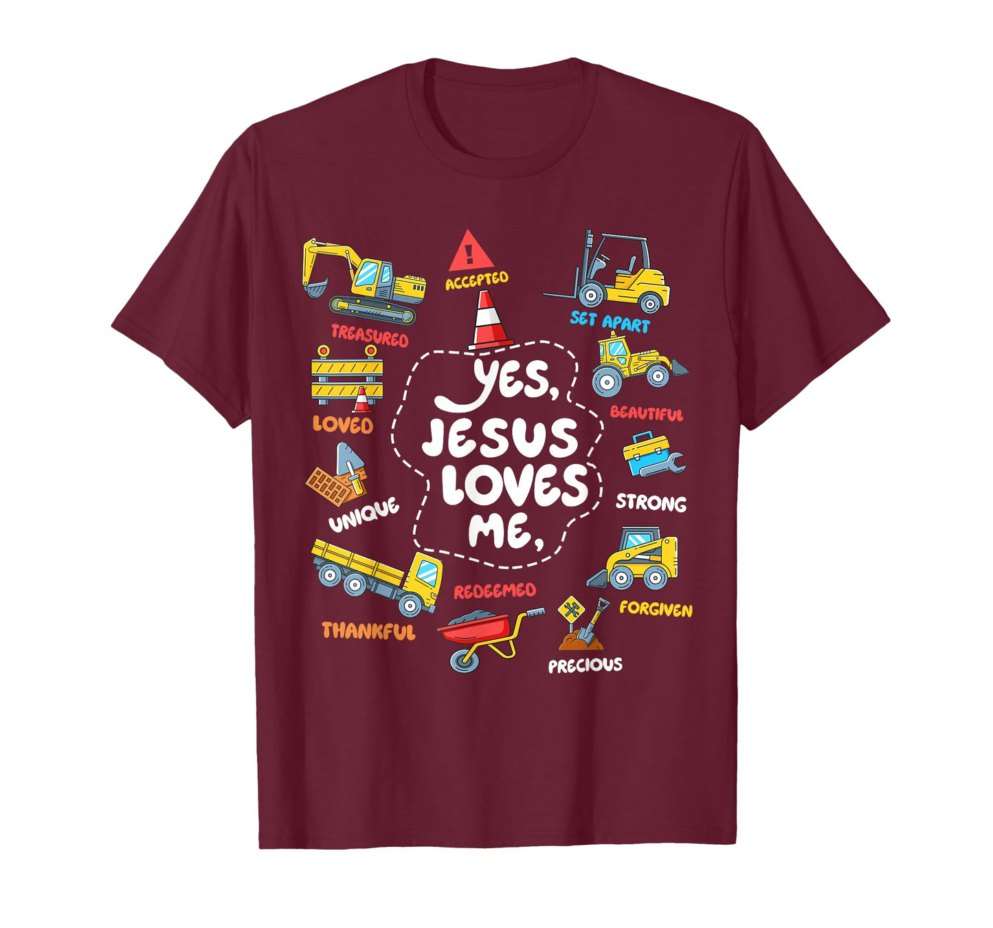 Christian Yes Jesus Loves Me Toddler Boy You God Son Brother T-Shirt