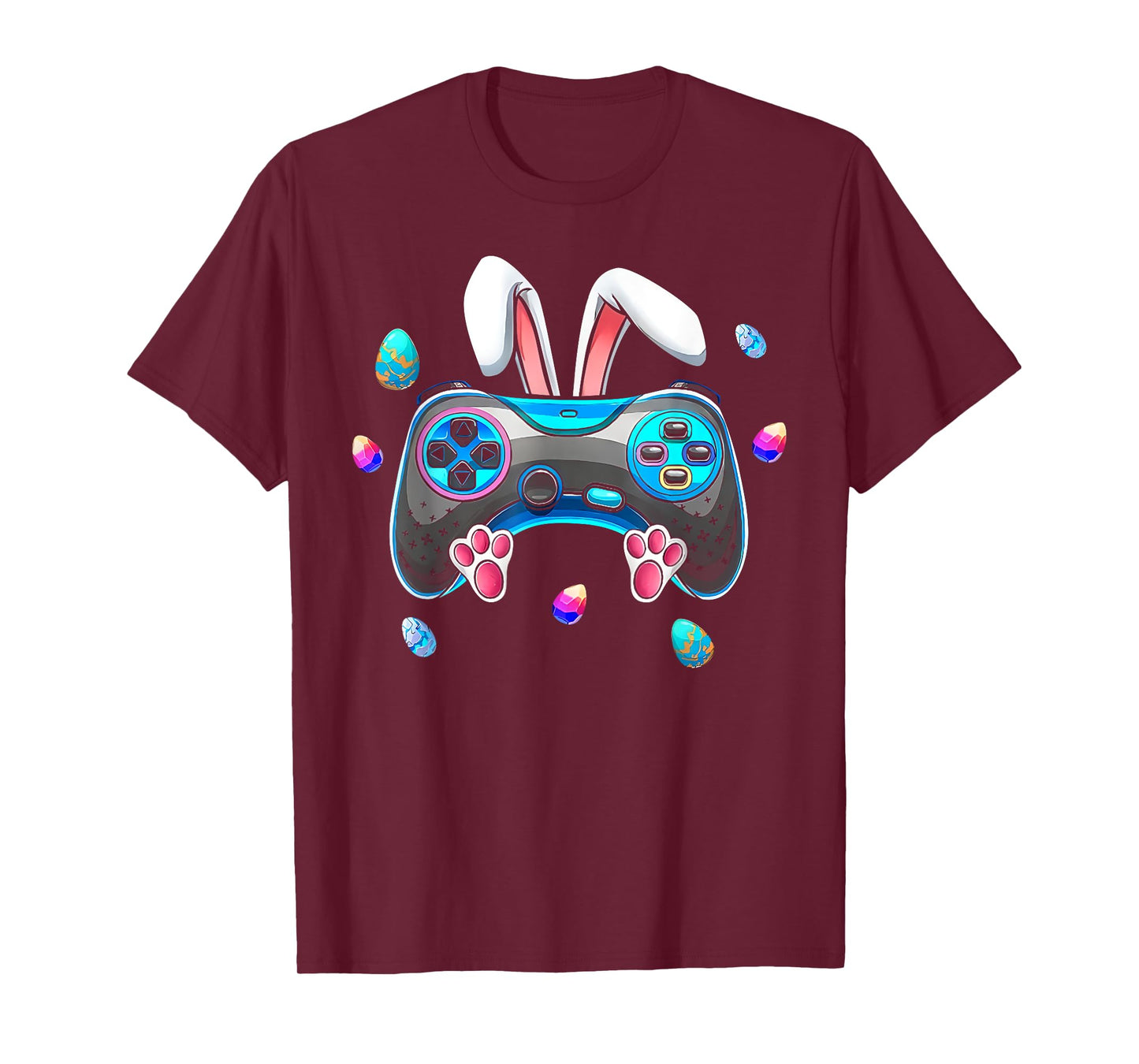 Easter Video Game Bunny Eggs Gaming Gamer Boys Men Teen Kids T-Shirt