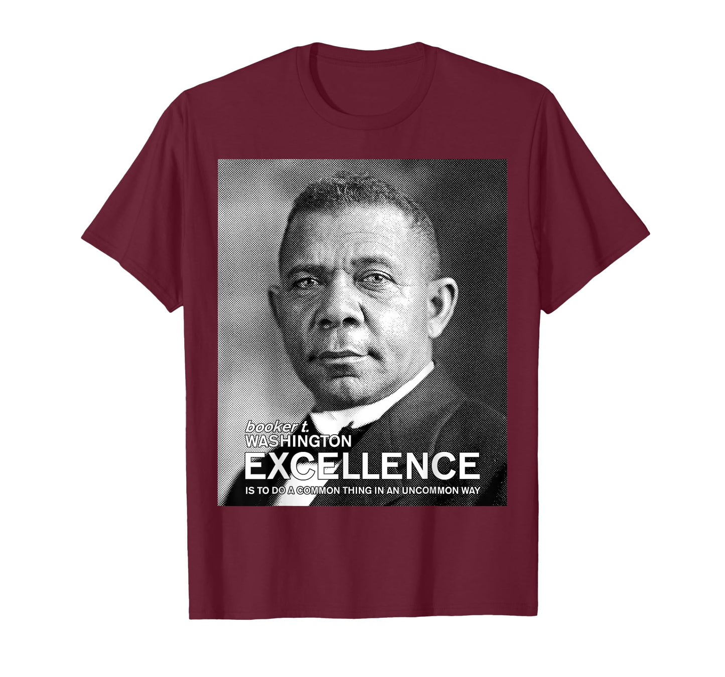 Inspirational Black History Booker Washington Excellence T-Shirt